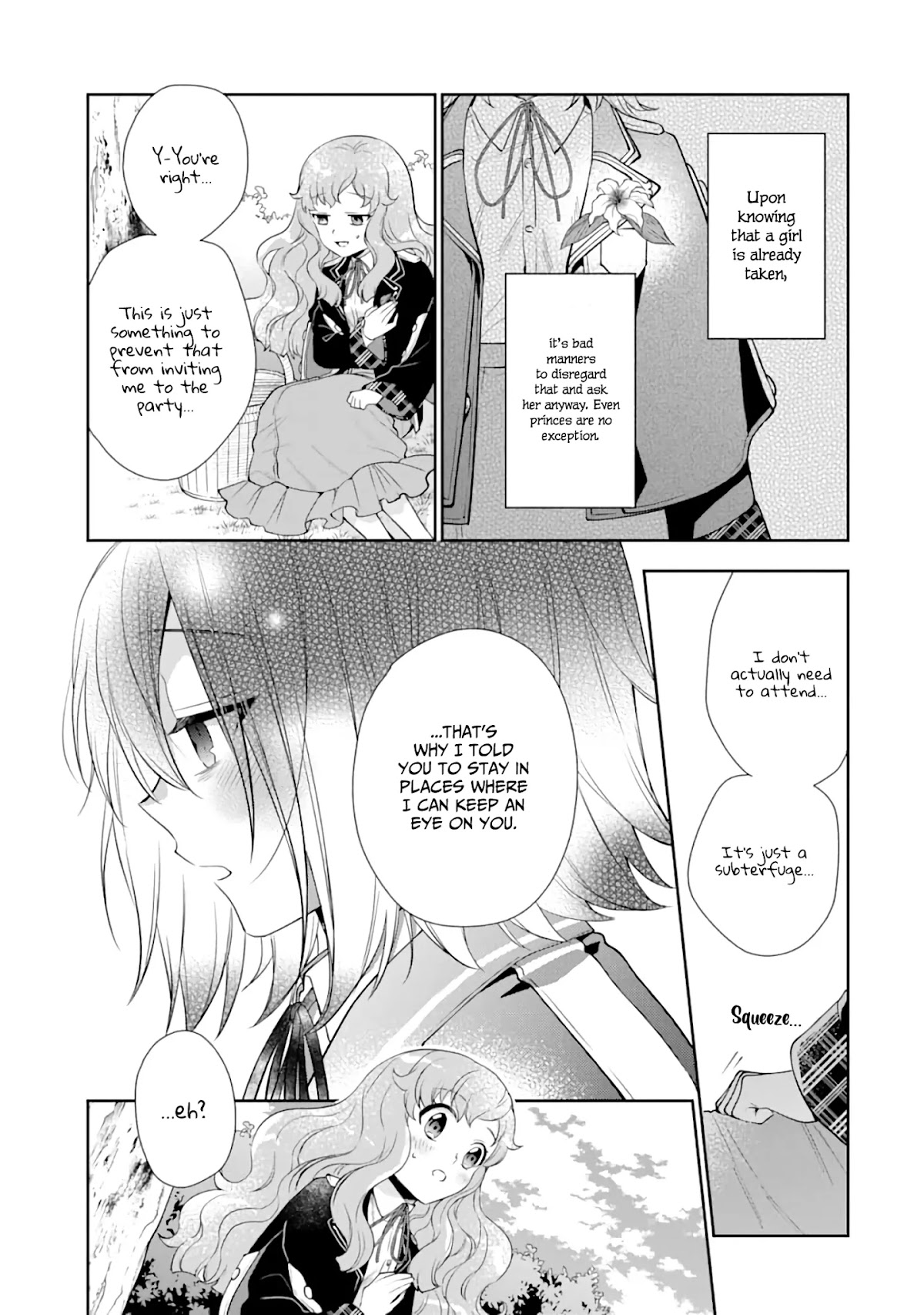 The Noble Girl With a Crush on a Plain and Studious Guy Finds the Arrogant Prince to Be a Nuisance Chapter 3 page 28 - Chapter 3