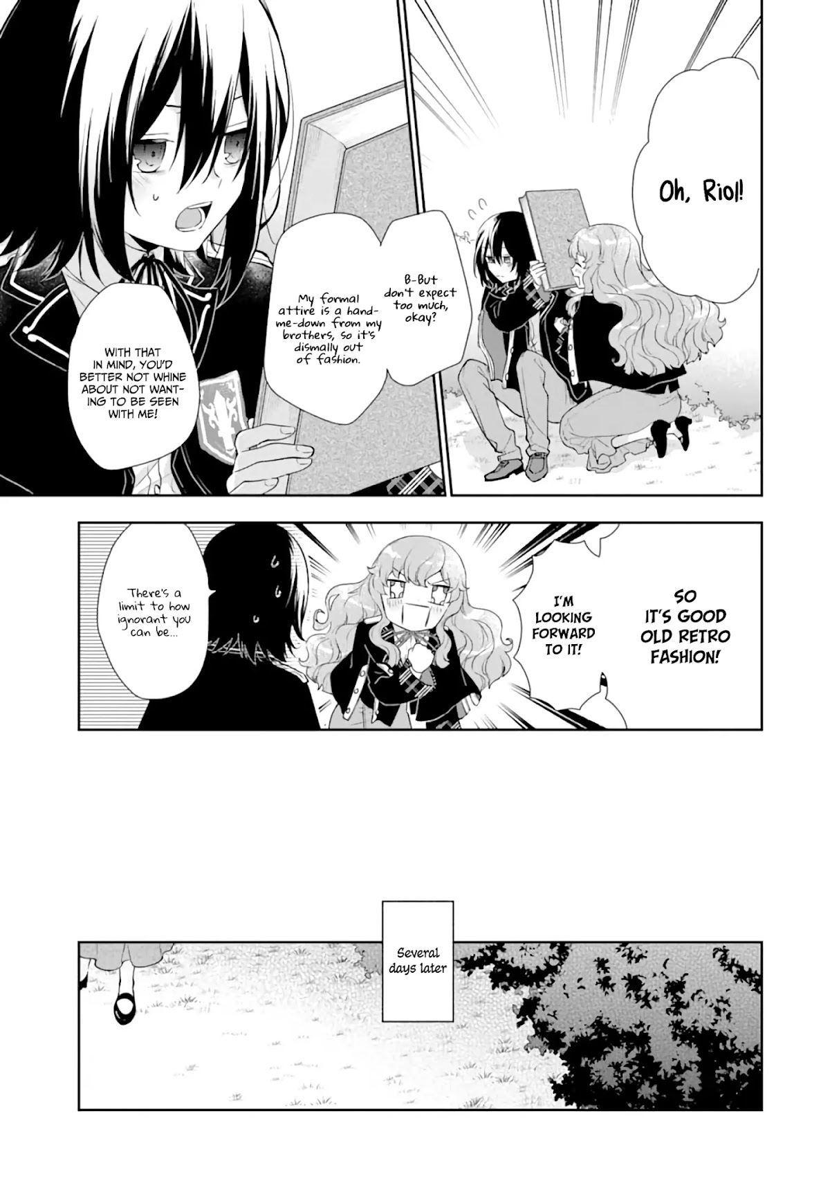 The Noble Girl With a Crush on a Plain and Studious Guy Finds the Arrogant Prince to Be a Nuisance Chapter 3 page 30 - Chapter 3