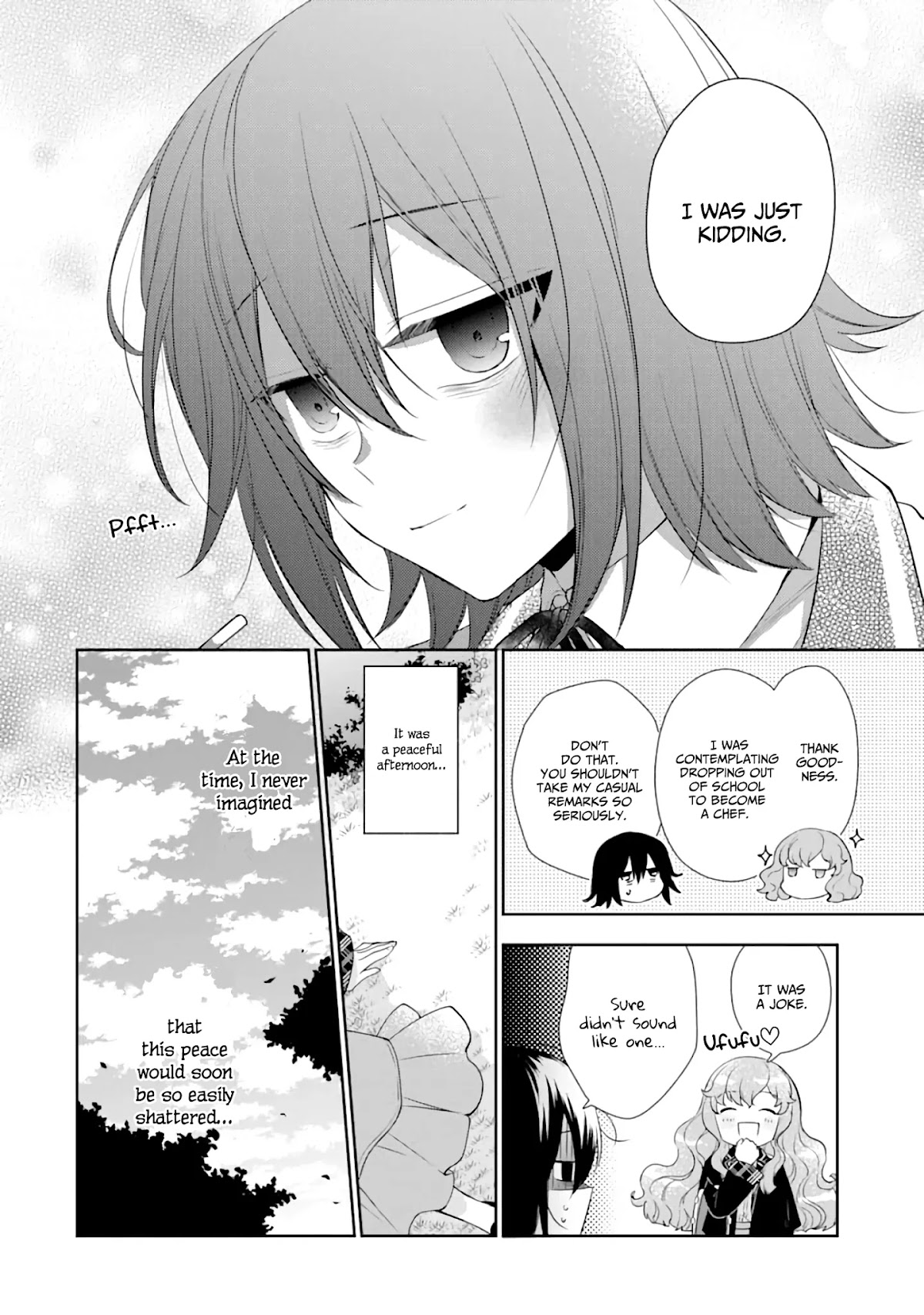 The Noble Girl With a Crush on a Plain and Studious Guy Finds the Arrogant Prince to Be a Nuisance Chapter 3 page 33 - Chapter 3