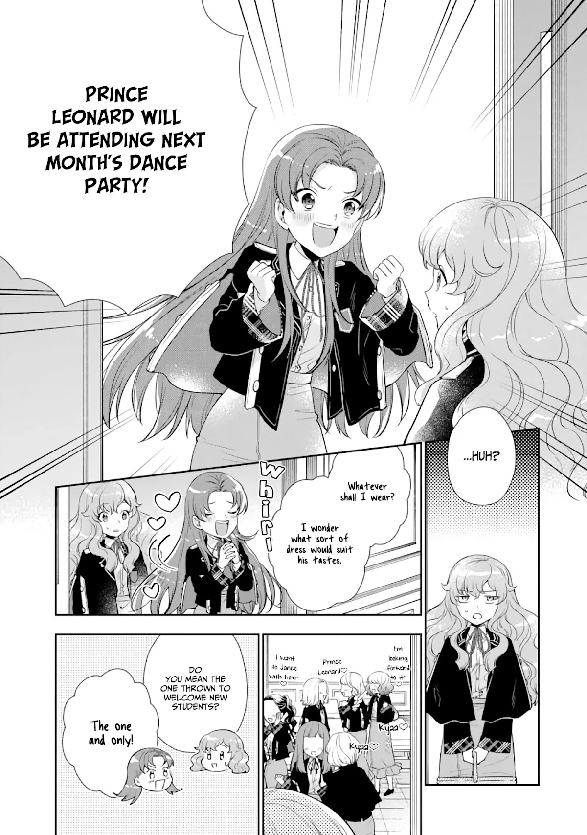 The Noble Girl With a Crush on a Plain and Studious Guy Finds the Arrogant Prince to Be a Nuisance Chapter 3 page 6 - Chapter 3