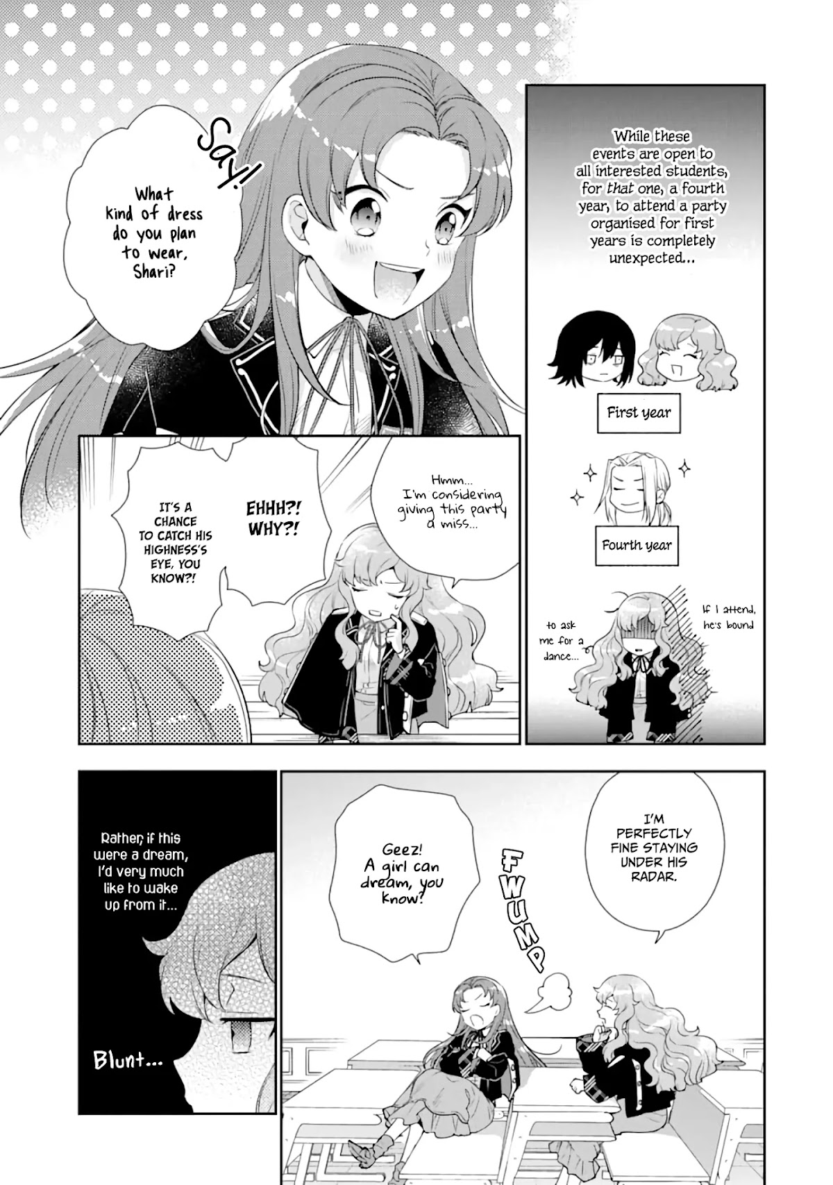The Noble Girl With a Crush on a Plain and Studious Guy Finds the Arrogant Prince to Be a Nuisance Chapter 3 page 8 - Chapter 3
