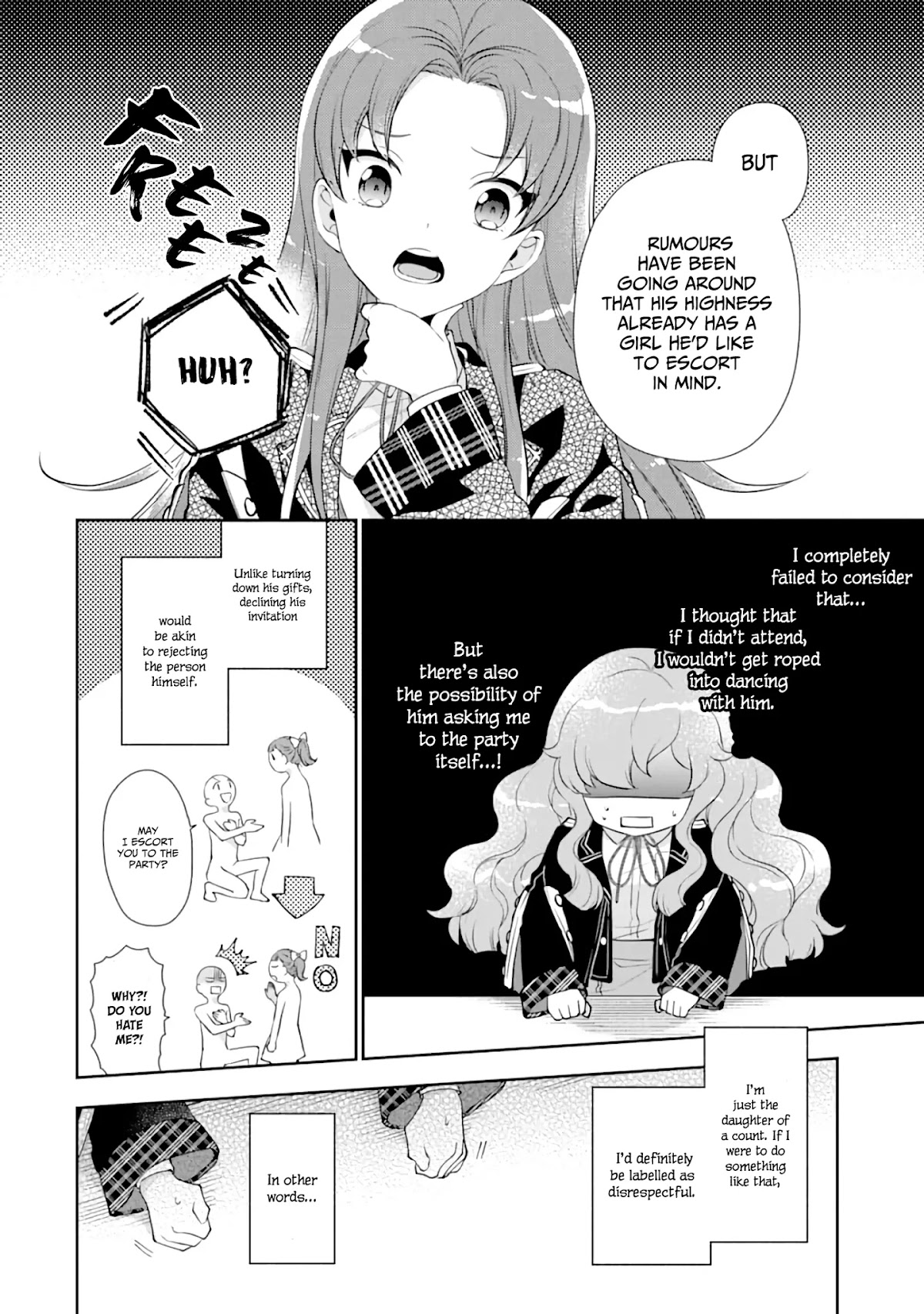 The Noble Girl With a Crush on a Plain and Studious Guy Finds the Arrogant Prince to Be a Nuisance Chapter 3 page 9 - Chapter 3