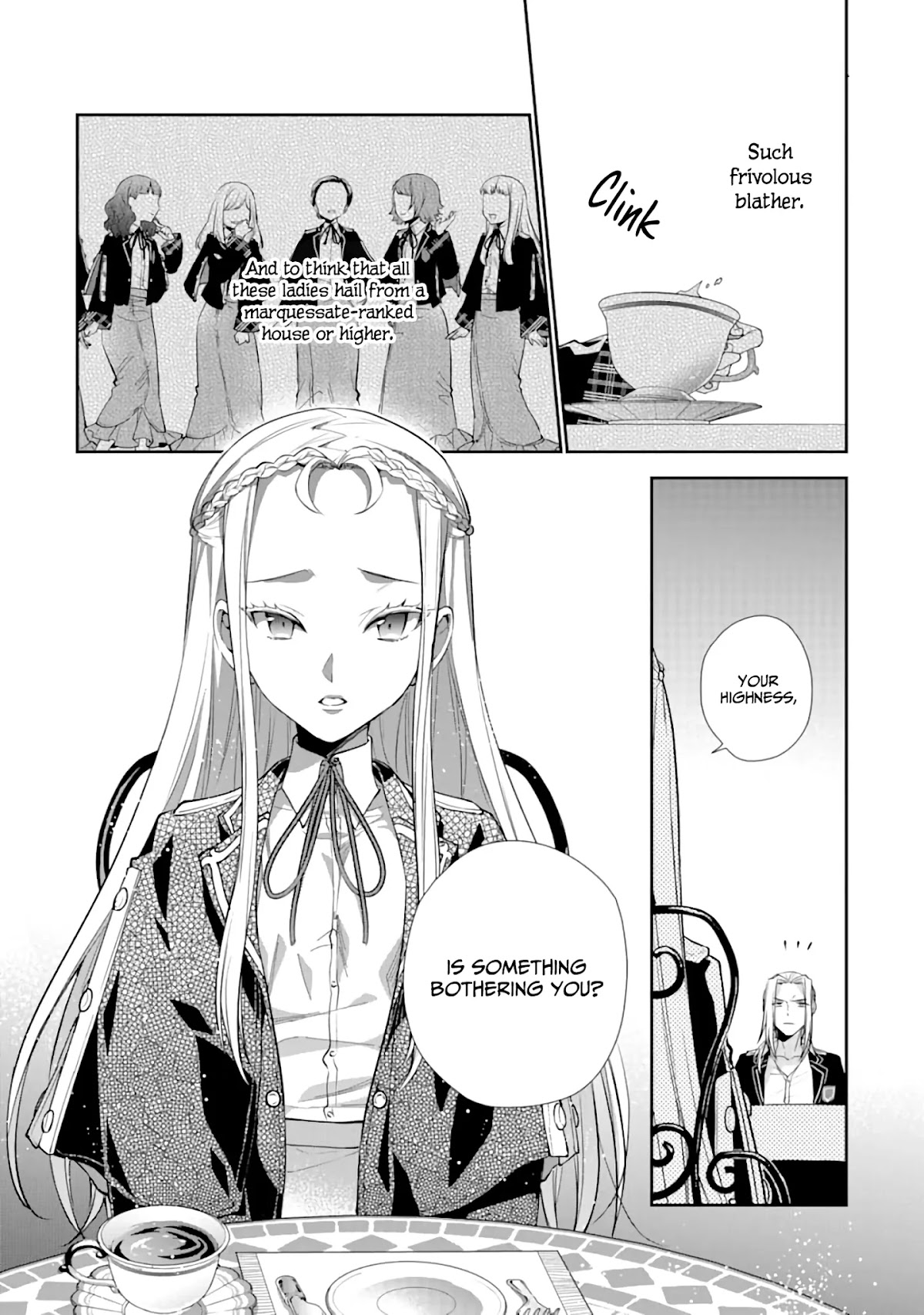 The Noble Girl With a Crush on a Plain and Studious Guy Finds the Arrogant Prince to Be a Nuisance Chapter 4 page 23 - Chapter 4: An Invitation to a Dance Party (Part 2)