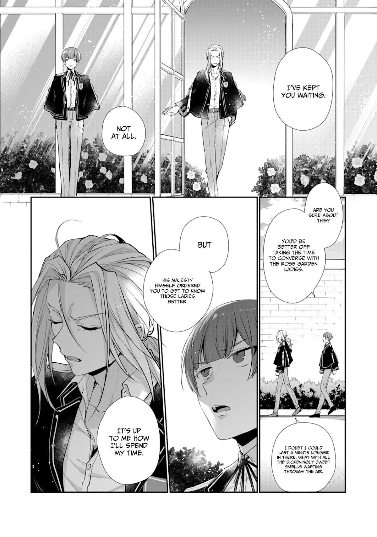 The Noble Girl With a Crush on a Plain and Studious Guy Finds the Arrogant Prince to Be a Nuisance Chapter 4 page 26 - Chapter 4: An Invitation to a Dance Party (Part 2)