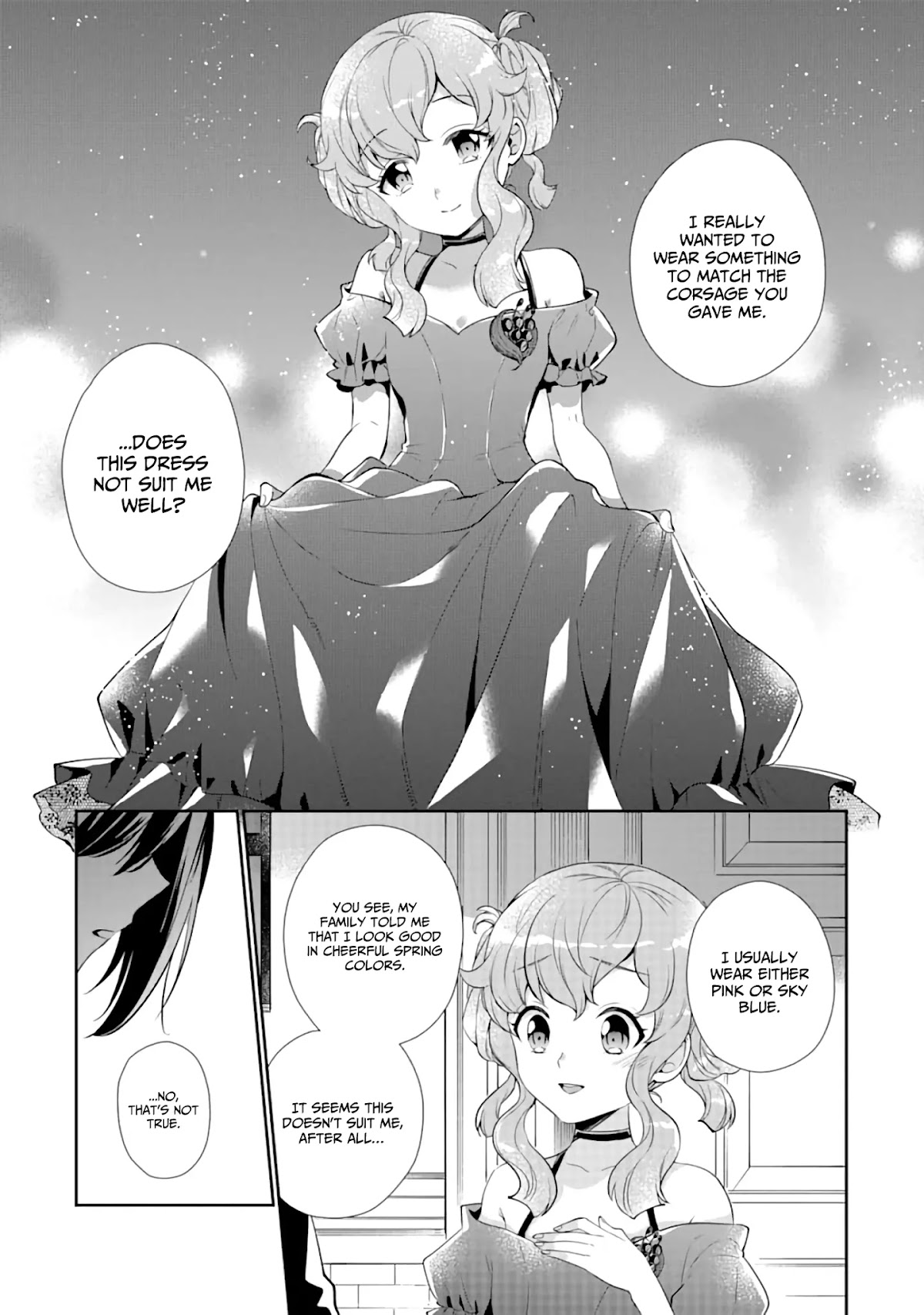 The Noble Girl With a Crush on a Plain and Studious Guy Finds the Arrogant Prince to Be a Nuisance Chapter 4 page 34 - Chapter 4: An Invitation to a Dance Party (Part 2)