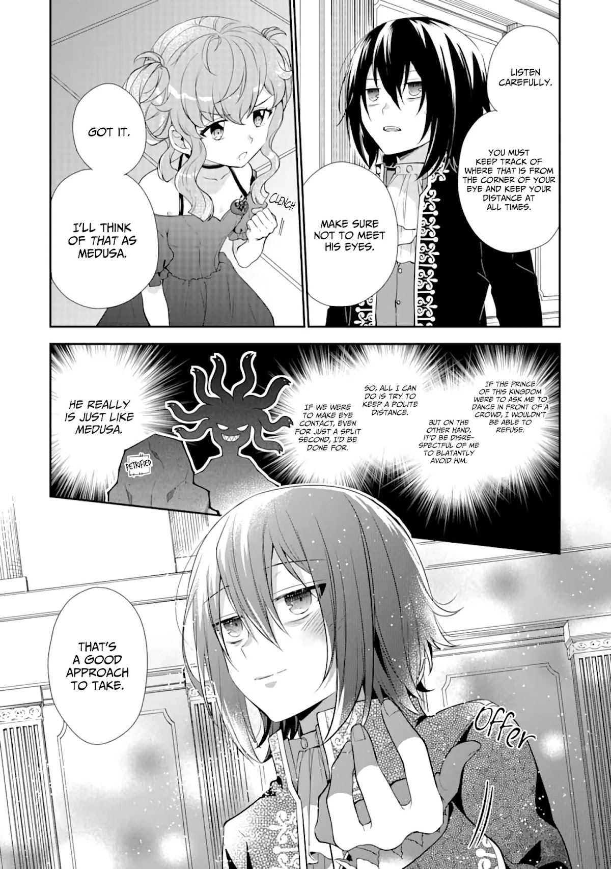 The Noble Girl With a Crush on a Plain and Studious Guy Finds the Arrogant Prince to Be a Nuisance Chapter 4 page 38 - Chapter 4: An Invitation to a Dance Party (Part 2)