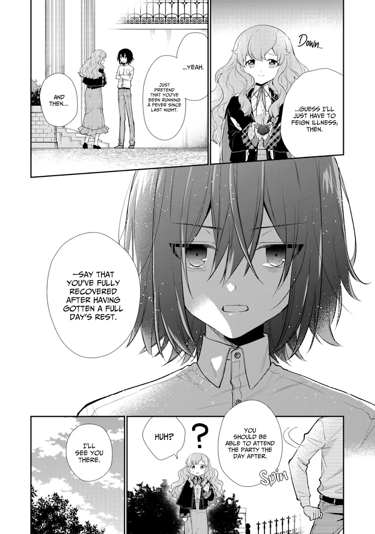 The Noble Girl With a Crush on a Plain and Studious Guy Finds the Arrogant Prince to Be a Nuisance Chapter 4 page 8 - Chapter 4: An Invitation to a Dance Party (Part 2)
