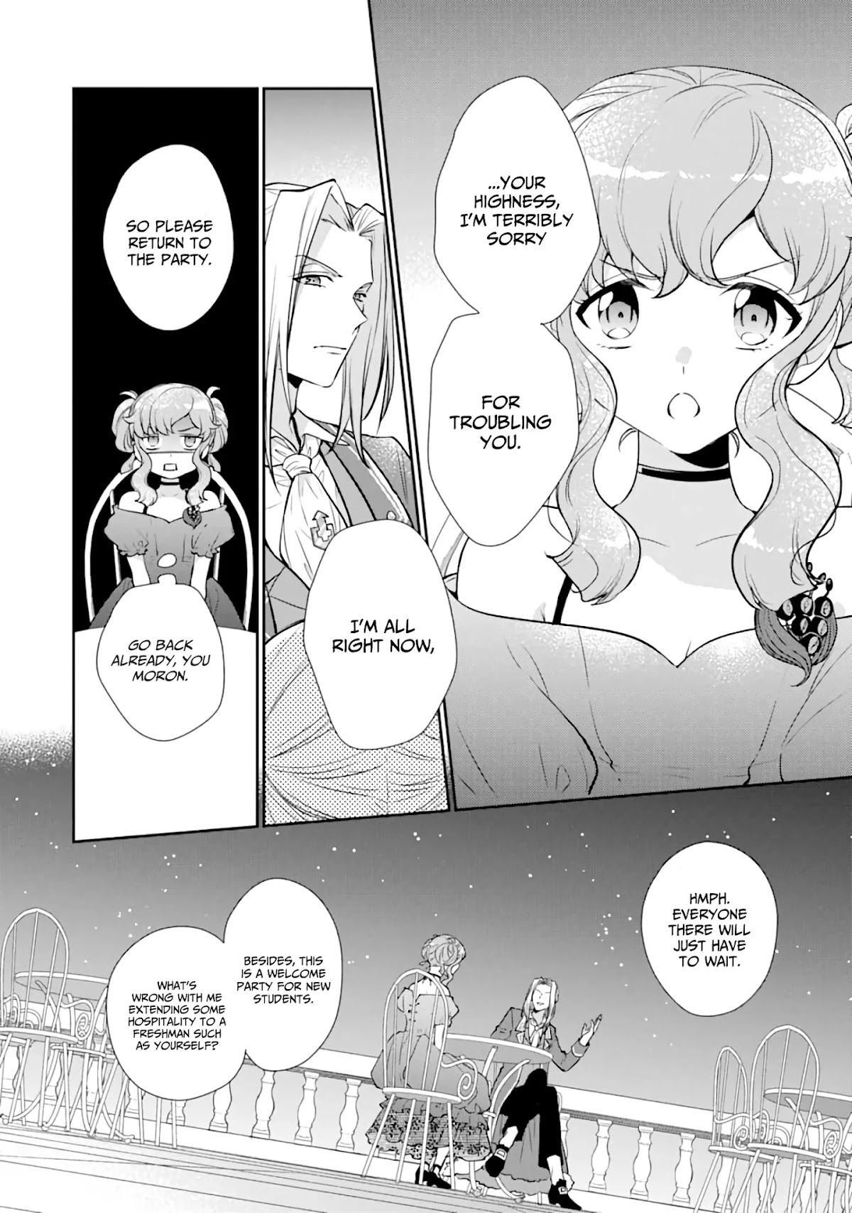 The Noble Girl With a Crush on a Plain and Studious Guy Finds the Arrogant Prince to Be a Nuisance Chapter 5 page 15 - Chapter 5: The Worst Escort