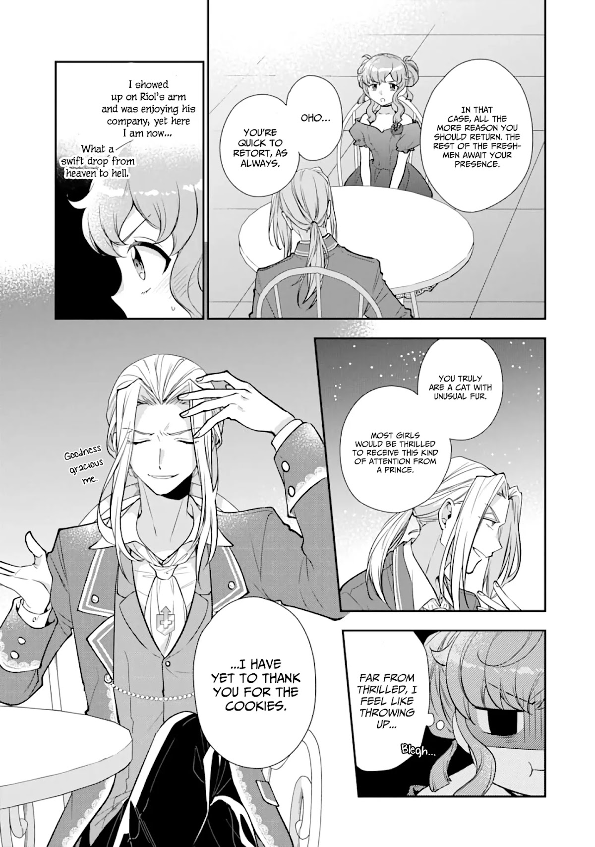 The Noble Girl With a Crush on a Plain and Studious Guy Finds the Arrogant Prince to Be a Nuisance Chapter 5 page 16 - Chapter 5: The Worst Escort