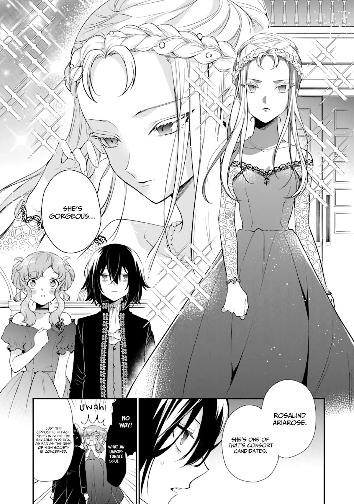 The Noble Girl With a Crush on a Plain and Studious Guy Finds the Arrogant Prince to Be a Nuisance Chapter 5 page 6 - Chapter 5: The Worst Escort