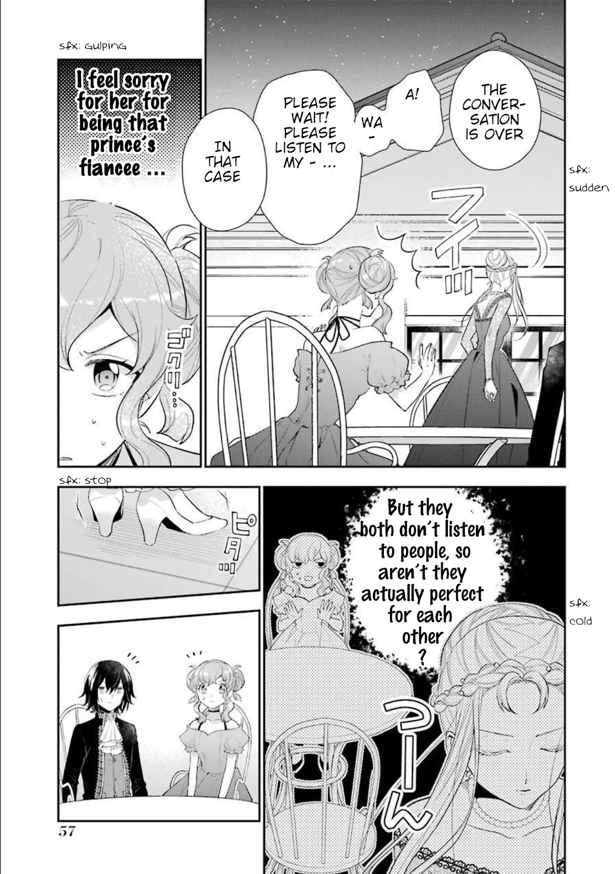 The Noble Girl With a Crush on a Plain and Studious Guy Finds the Arrogant Prince to Be a Nuisance Chapter 6 page 10 - Chapter 6: The ice lady’s warning