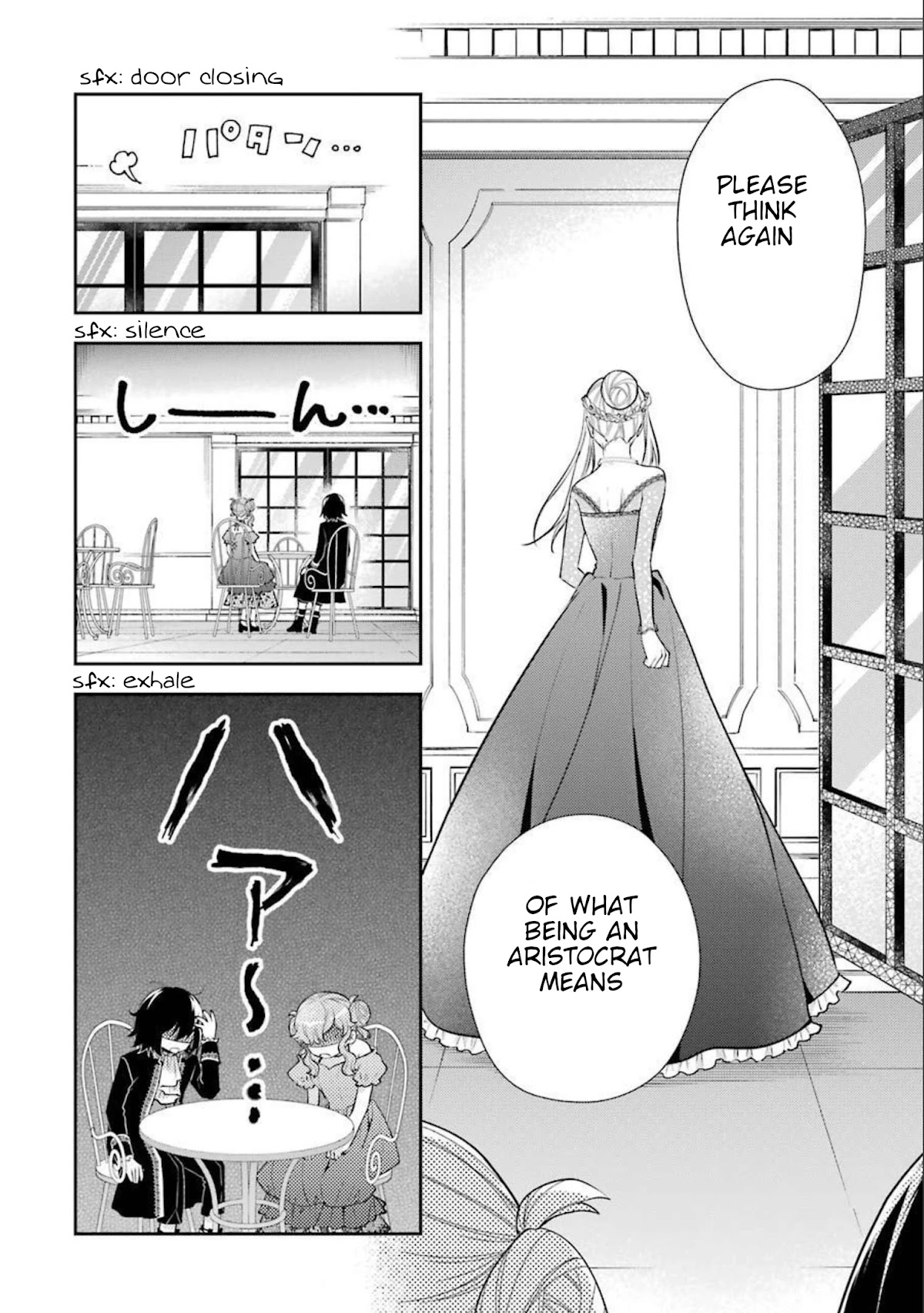 The Noble Girl With a Crush on a Plain and Studious Guy Finds the Arrogant Prince to Be a Nuisance Chapter 6 page 13 - Chapter 6: The ice lady’s warning