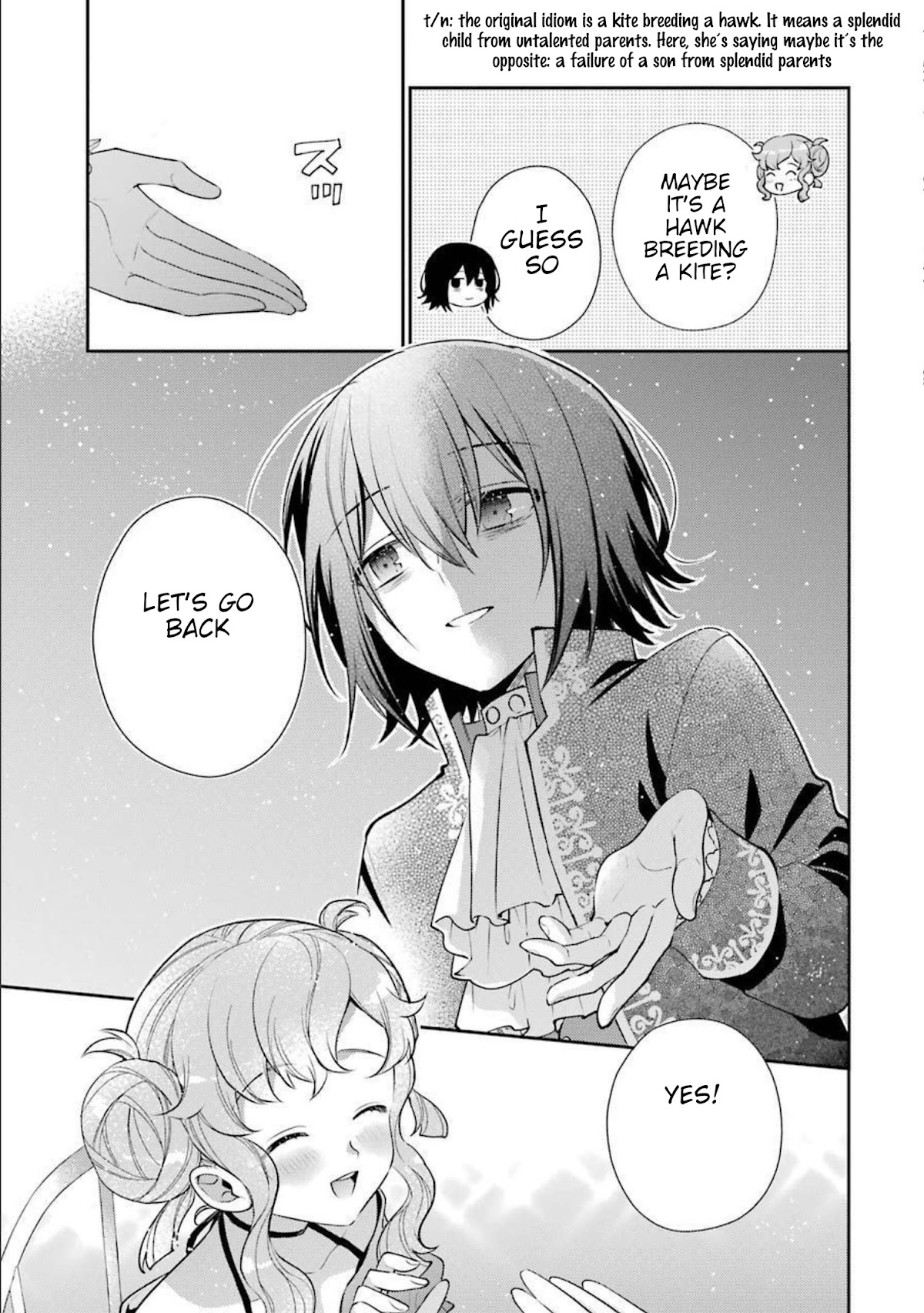 The Noble Girl With a Crush on a Plain and Studious Guy Finds the Arrogant Prince to Be a Nuisance Chapter 6 page 16 - Chapter 6: The ice lady’s warning