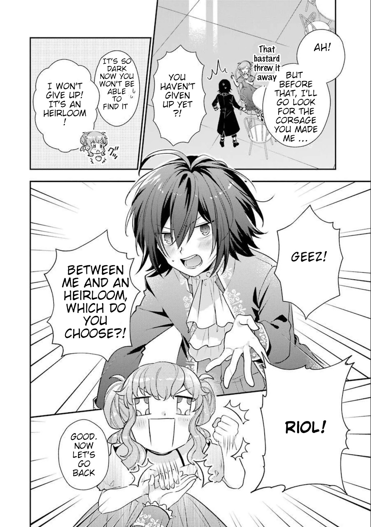 The Noble Girl With a Crush on a Plain and Studious Guy Finds the Arrogant Prince to Be a Nuisance Chapter 6 page 17 - Chapter 6: The ice lady’s warning
