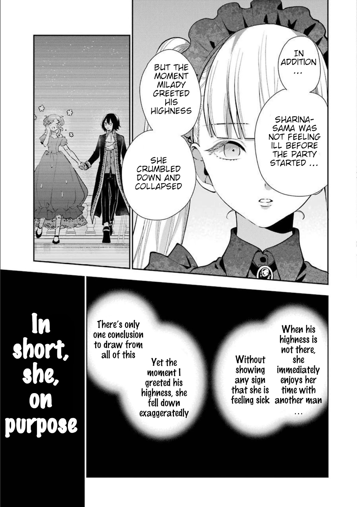 The Noble Girl With a Crush on a Plain and Studious Guy Finds the Arrogant Prince to Be a Nuisance Chapter 6 page 22 - Chapter 6: The ice lady’s warning