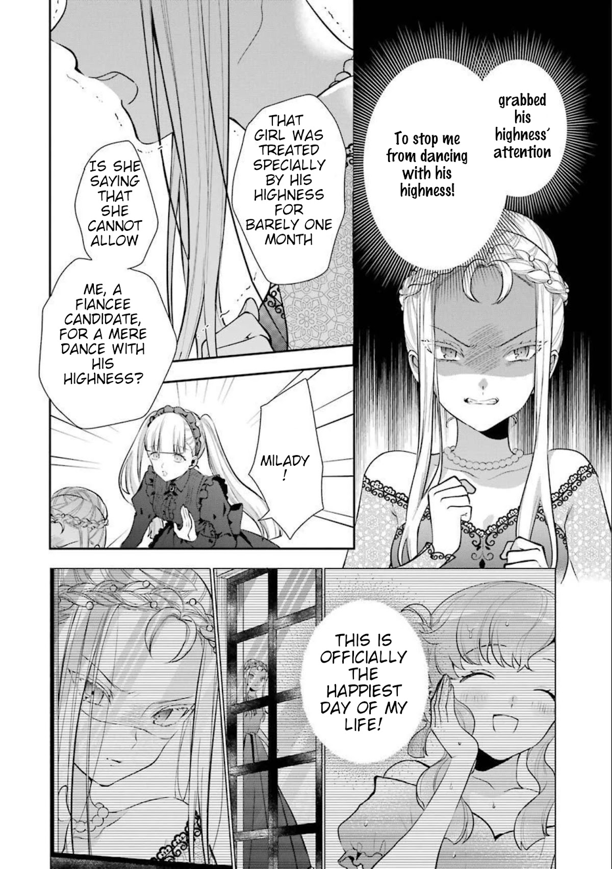 The Noble Girl With a Crush on a Plain and Studious Guy Finds the Arrogant Prince to Be a Nuisance Chapter 6 page 23 - Chapter 6: The ice lady’s warning