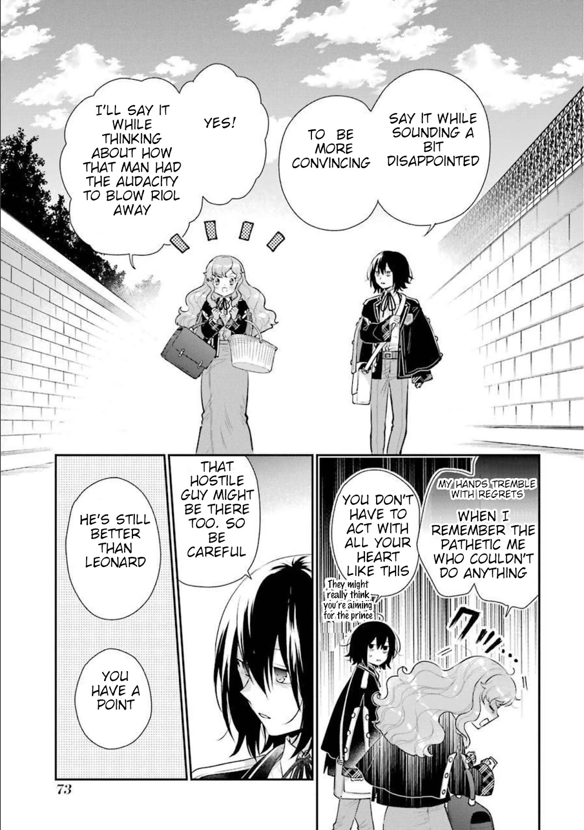 The Noble Girl With a Crush on a Plain and Studious Guy Finds the Arrogant Prince to Be a Nuisance Chapter 6 page 26 - Chapter 6: The ice lady’s warning