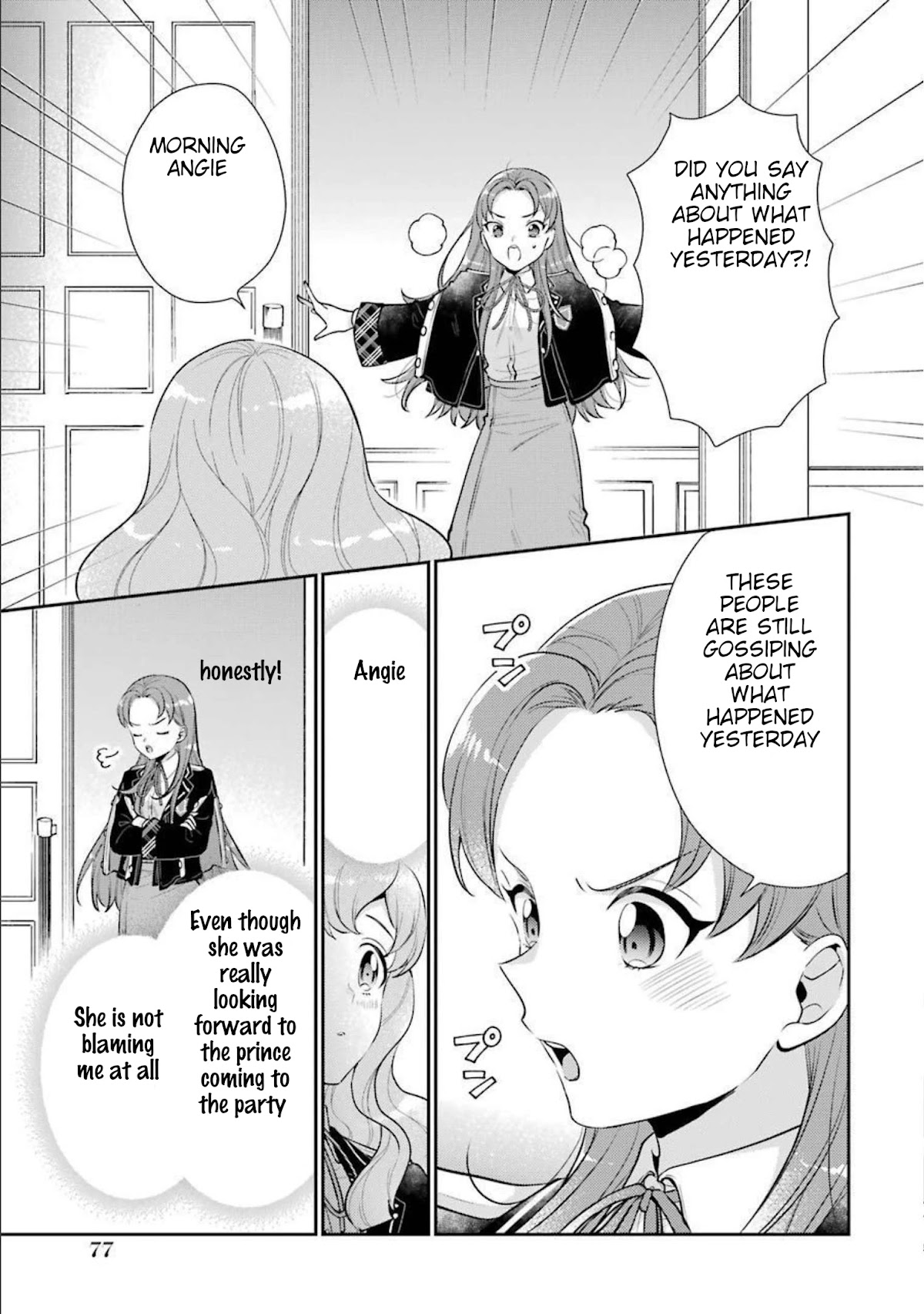 The Noble Girl With a Crush on a Plain and Studious Guy Finds the Arrogant Prince to Be a Nuisance Chapter 6 page 30 - Chapter 6: The ice lady’s warning
