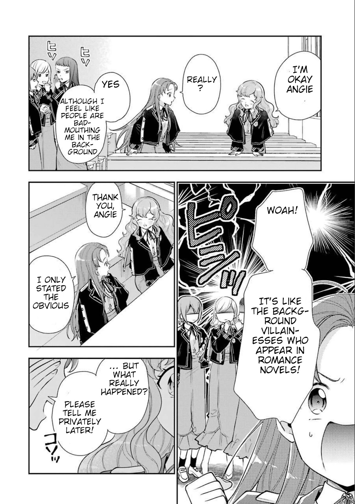 The Noble Girl With a Crush on a Plain and Studious Guy Finds the Arrogant Prince to Be a Nuisance Chapter 6 page 31 - Chapter 6: The ice lady’s warning