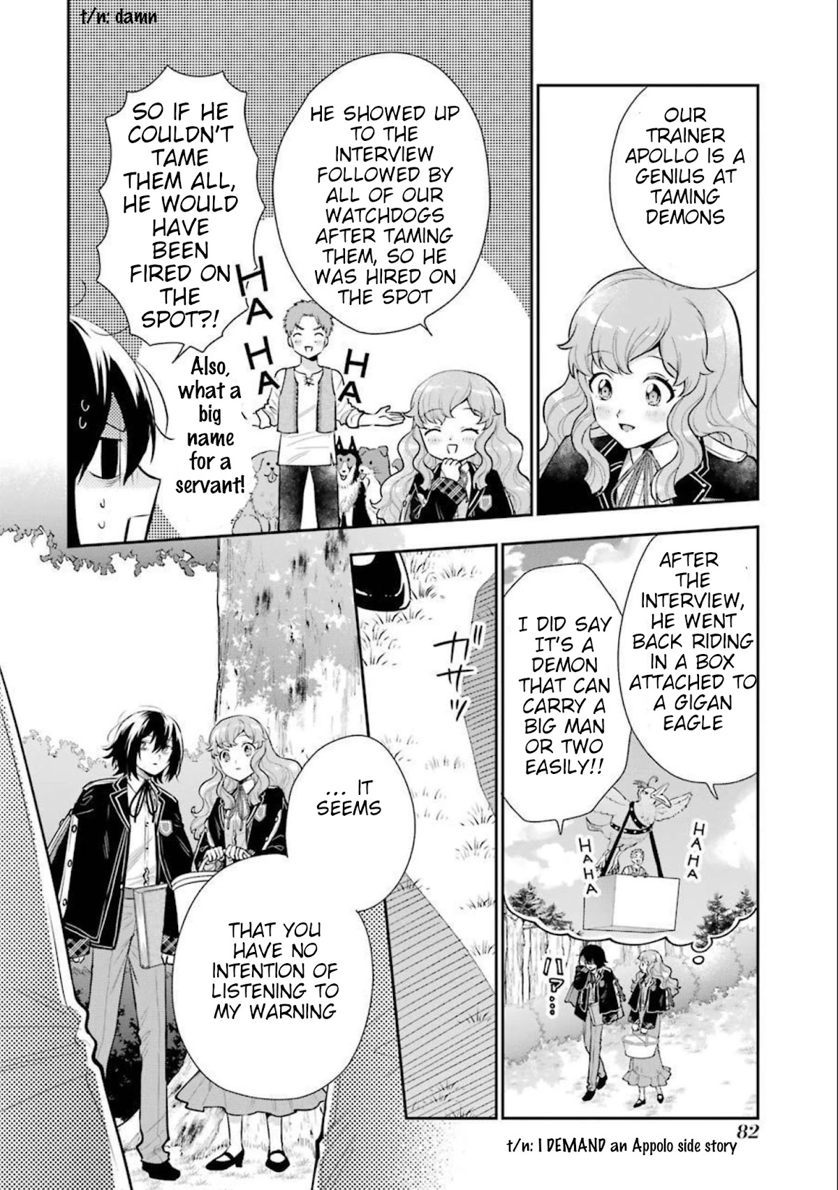 The Noble Girl With a Crush on a Plain and Studious Guy Finds the Arrogant Prince to Be a Nuisance Chapter 6 page 35 - Chapter 6: The ice lady’s warning