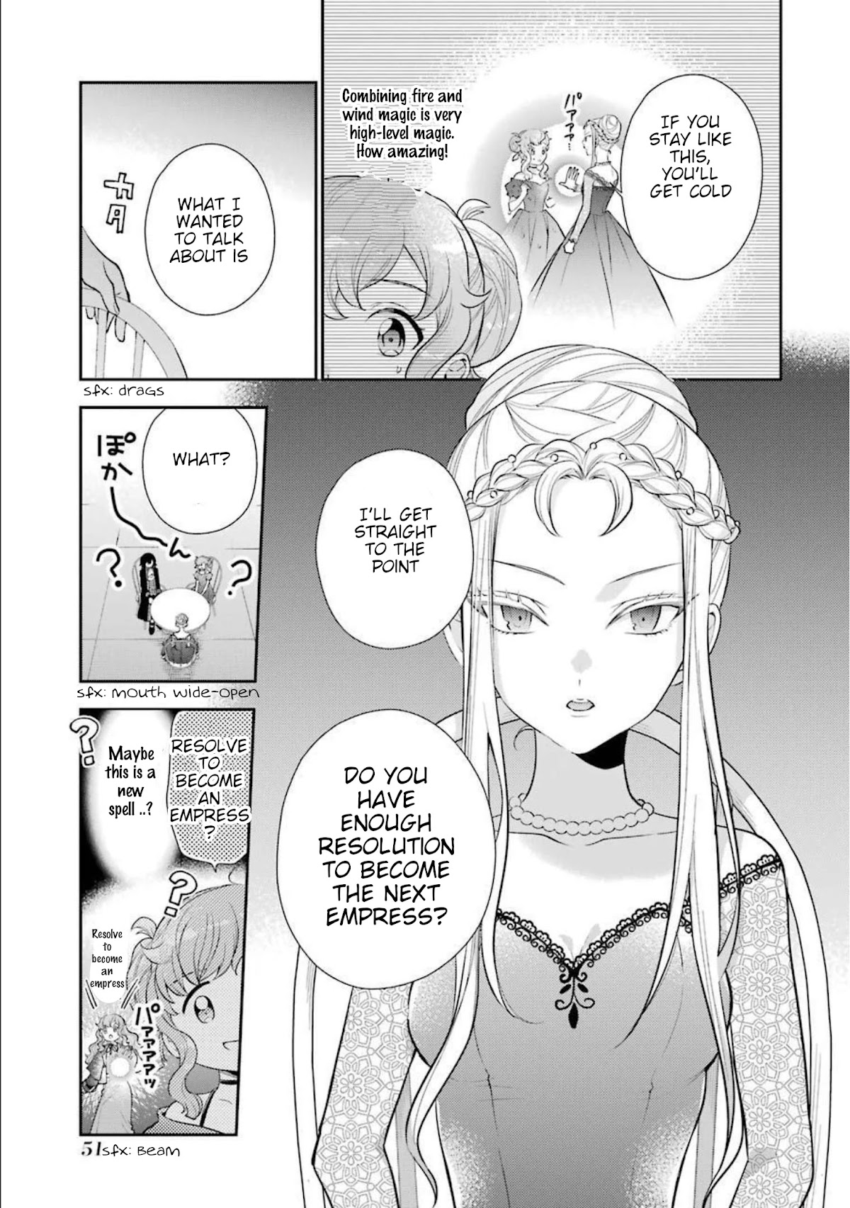 The Noble Girl With a Crush on a Plain and Studious Guy Finds the Arrogant Prince to Be a Nuisance Chapter 6 page 4 - Chapter 6: The ice lady’s warning