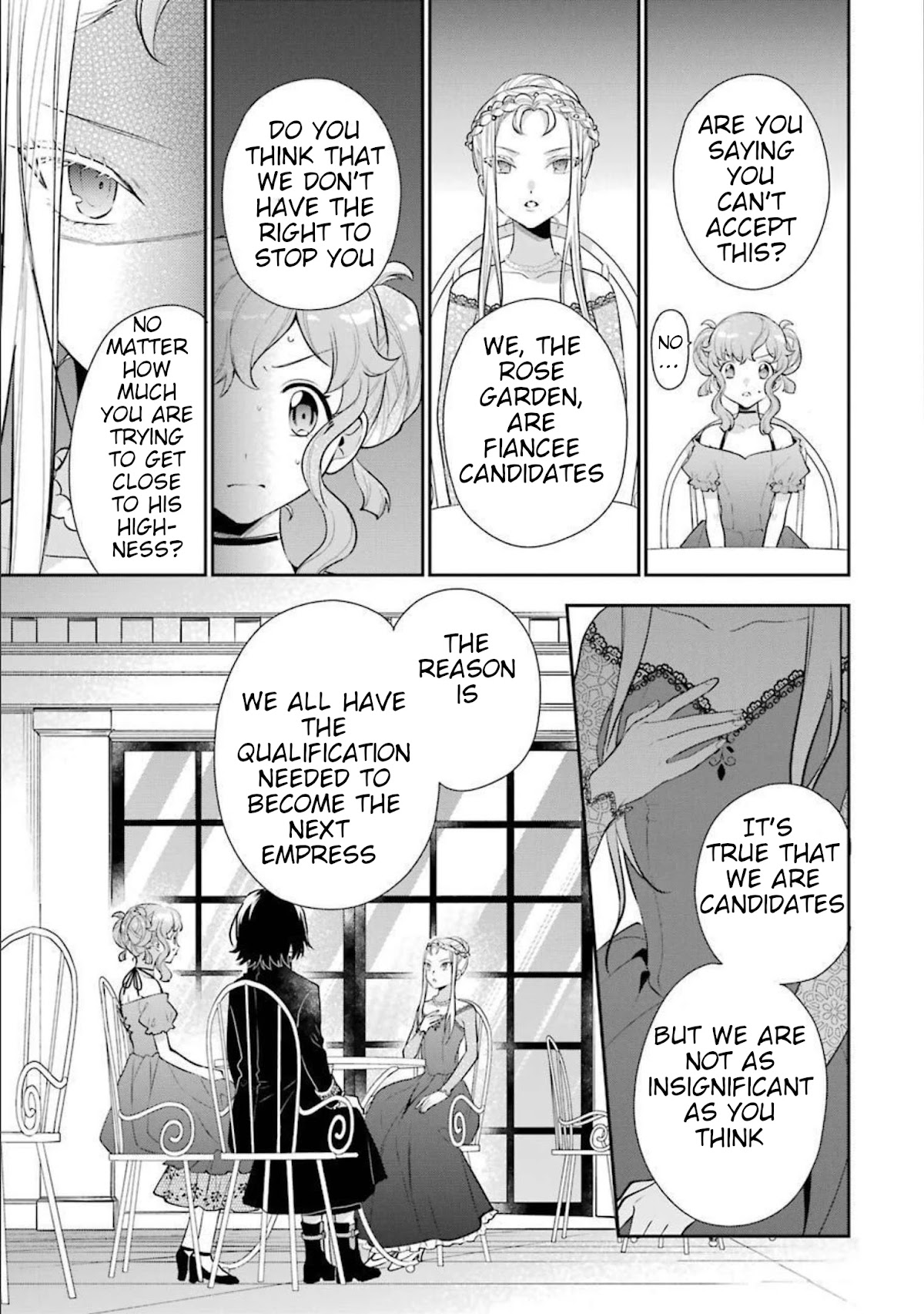 The Noble Girl With a Crush on a Plain and Studious Guy Finds the Arrogant Prince to Be a Nuisance Chapter 6 page 6 - Chapter 6: The ice lady’s warning