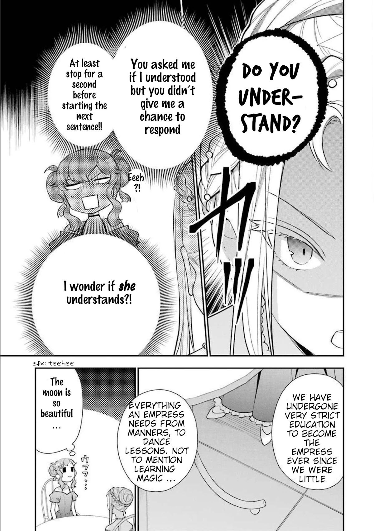 The Noble Girl With a Crush on a Plain and Studious Guy Finds the Arrogant Prince to Be a Nuisance Chapter 6 page 8 - Chapter 6: The ice lady’s warning