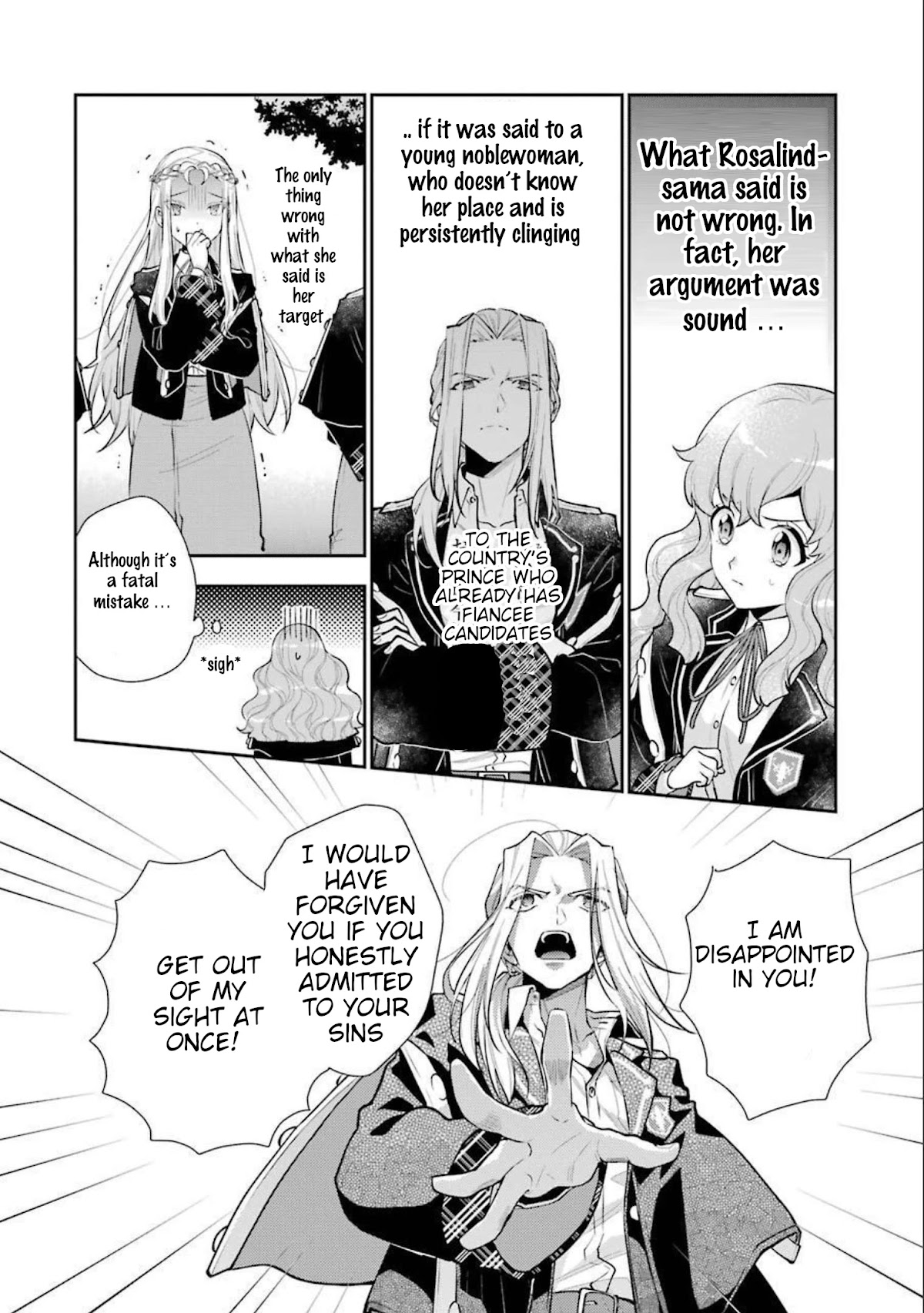 The Noble Girl With a Crush on a Plain and Studious Guy Finds the Arrogant Prince to Be a Nuisance Chapter 7 page 10 - Chapter 7: The day-dreaming Angelica