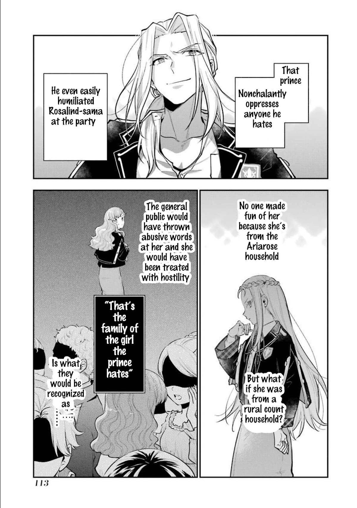 The Noble Girl With a Crush on a Plain and Studious Guy Finds the Arrogant Prince to Be a Nuisance Chapter 7 page 27 - Chapter 7: The day-dreaming Angelica