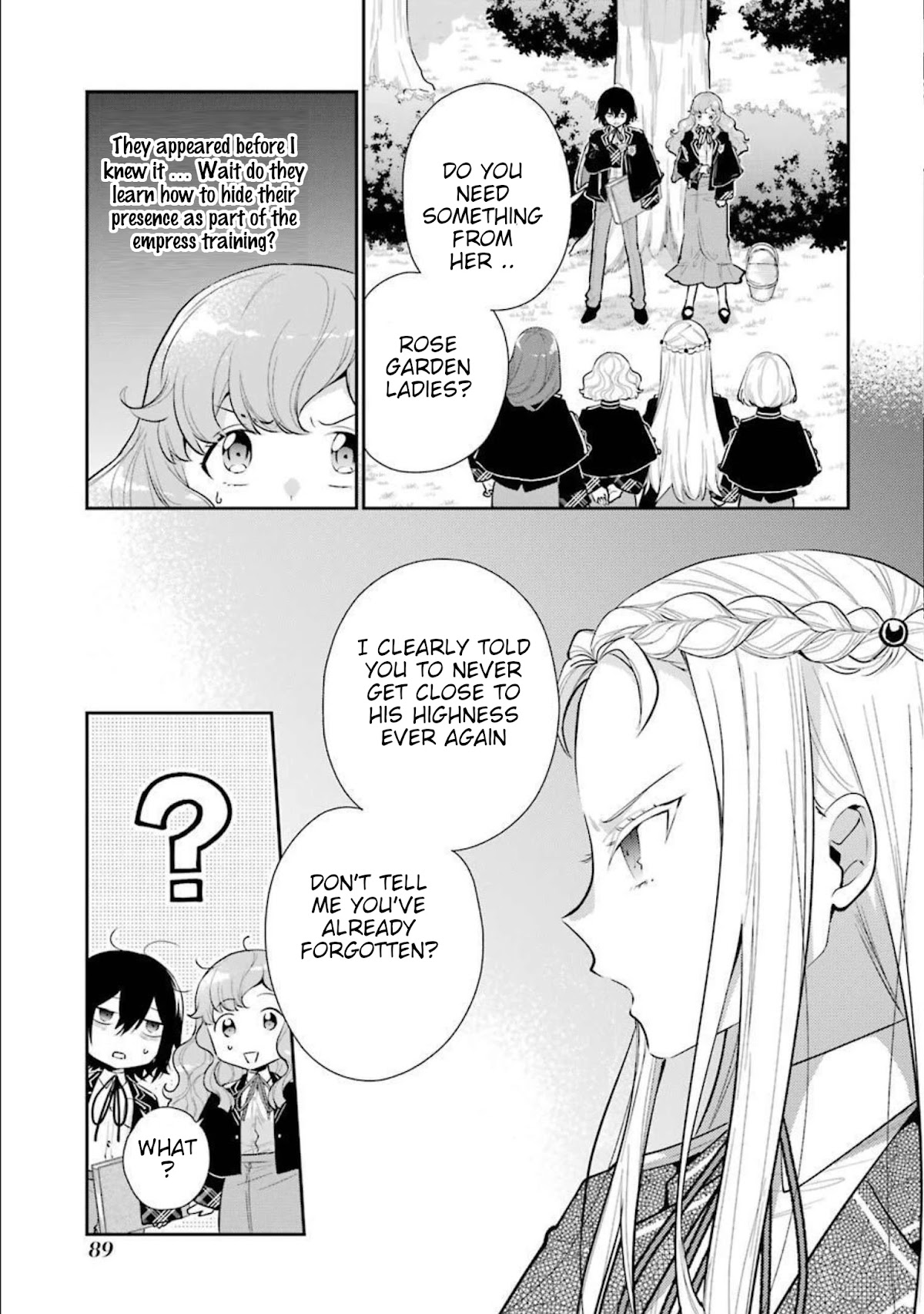 The Noble Girl With a Crush on a Plain and Studious Guy Finds the Arrogant Prince to Be a Nuisance Chapter 7 page 3 - Chapter 7: The day-dreaming Angelica