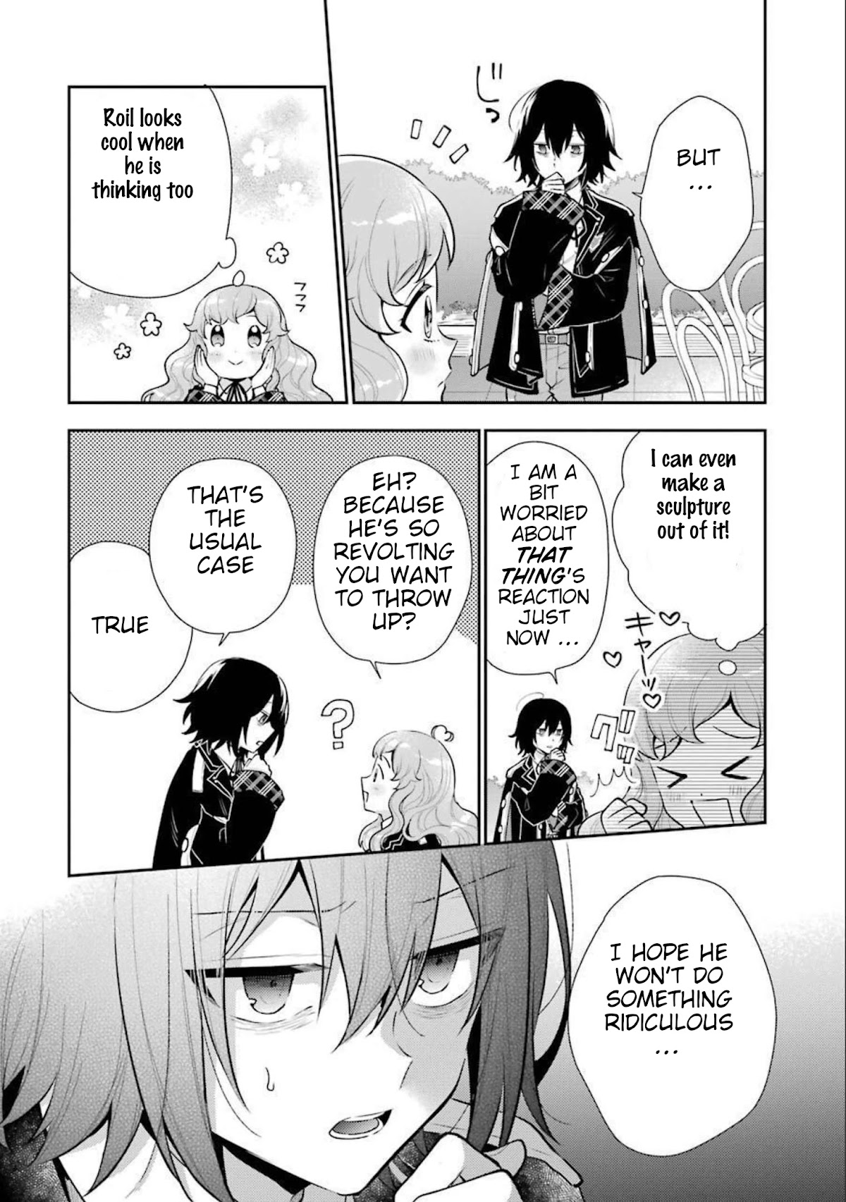 The Noble Girl With a Crush on a Plain and Studious Guy Finds the Arrogant Prince to Be a Nuisance Chapter 7 page 30 - Chapter 7: The day-dreaming Angelica