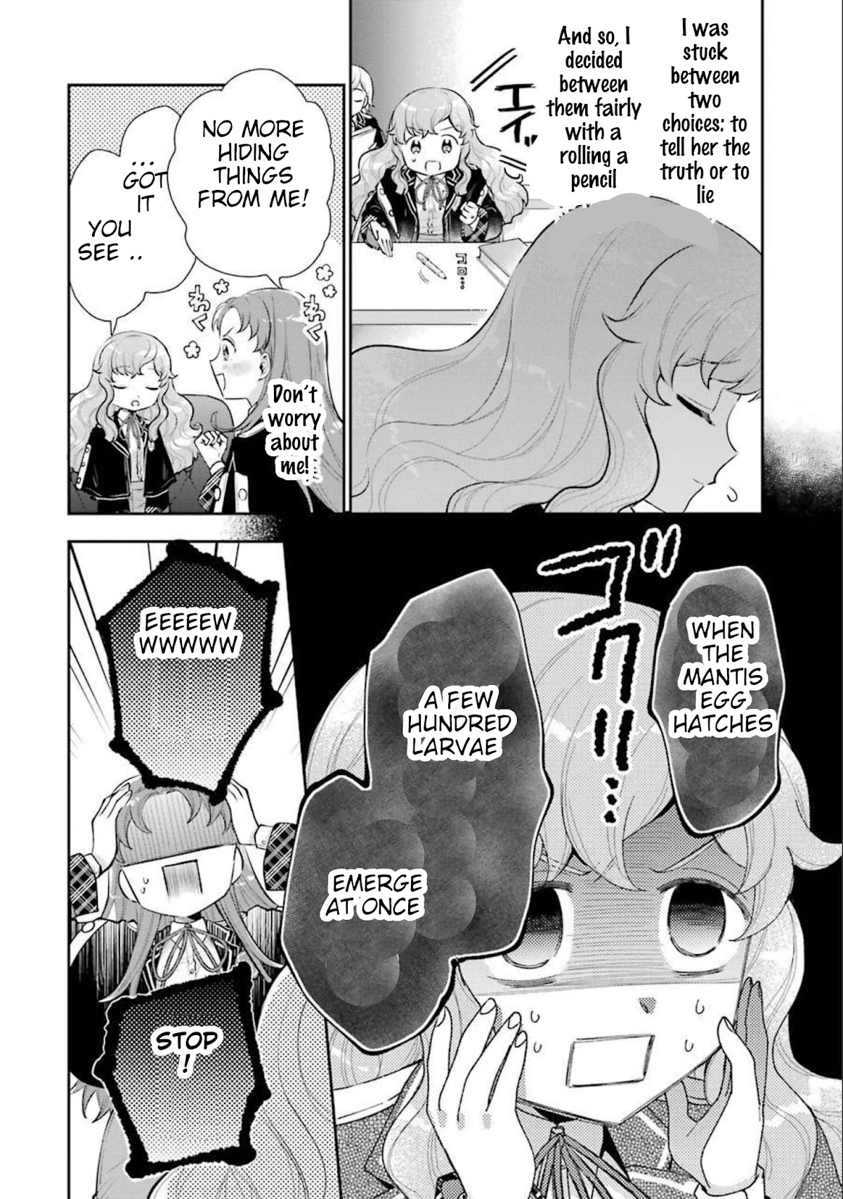 The Noble Girl With a Crush on a Plain and Studious Guy Finds the Arrogant Prince to Be a Nuisance Chapter 7 page 32 - Chapter 7: The day-dreaming Angelica
