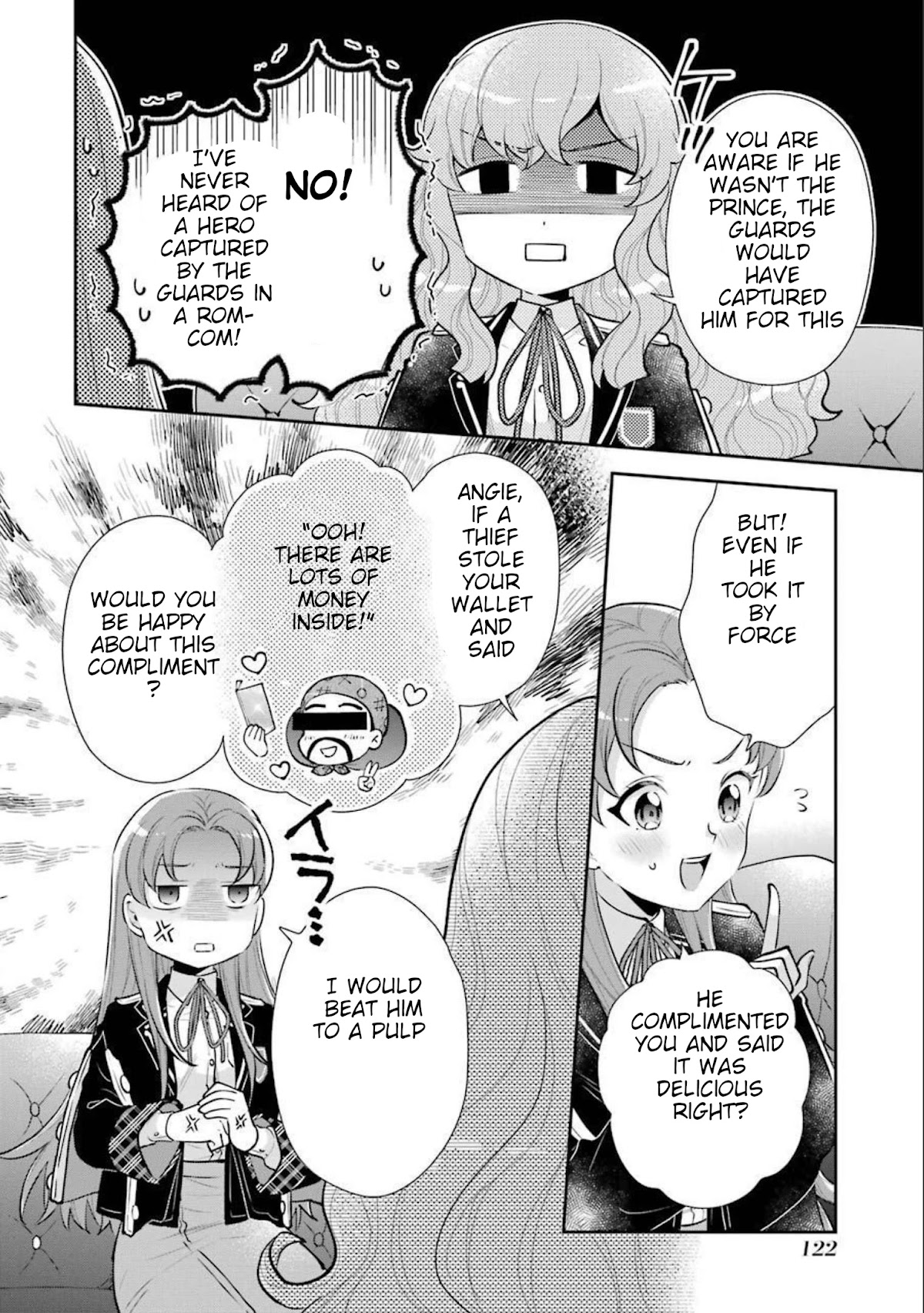 The Noble Girl With a Crush on a Plain and Studious Guy Finds the Arrogant Prince to Be a Nuisance Chapter 7 page 36 - Chapter 7: The day-dreaming Angelica