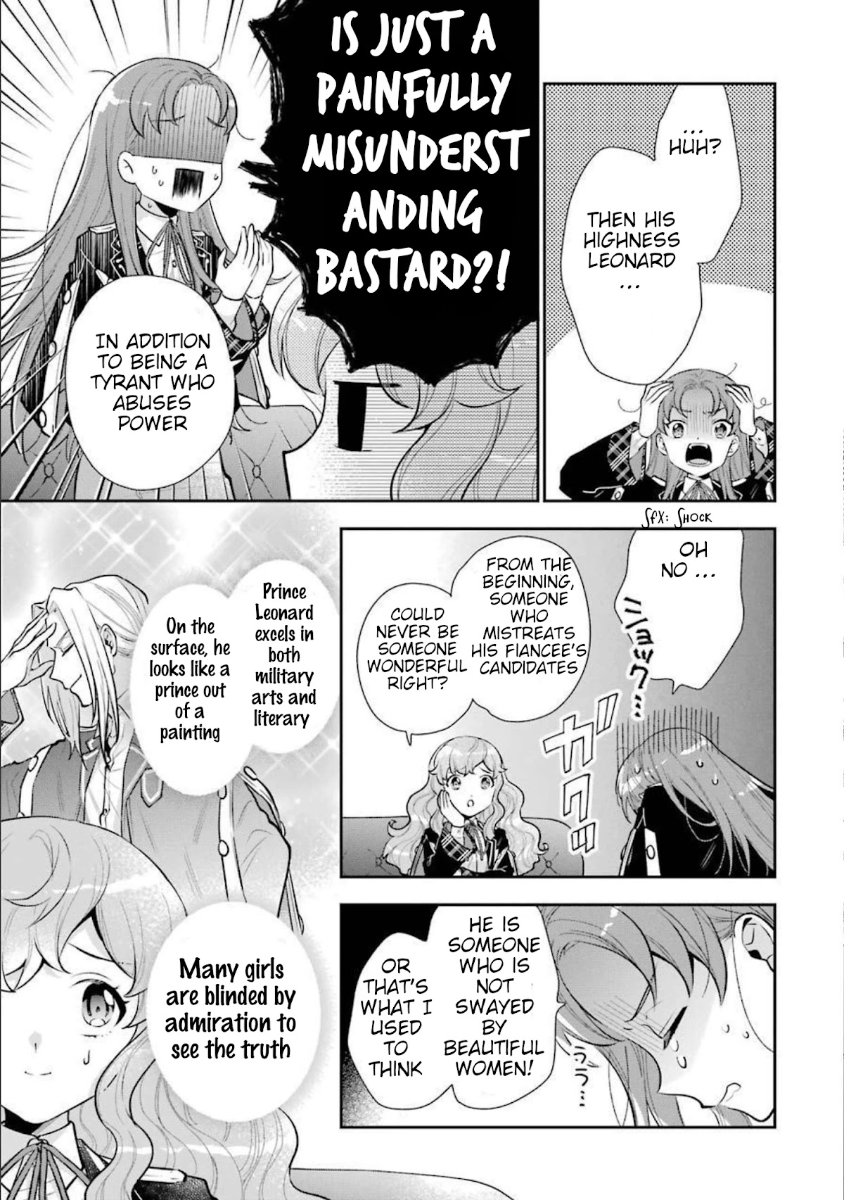 The Noble Girl With a Crush on a Plain and Studious Guy Finds the Arrogant Prince to Be a Nuisance Chapter 7 page 37 - Chapter 7: The day-dreaming Angelica