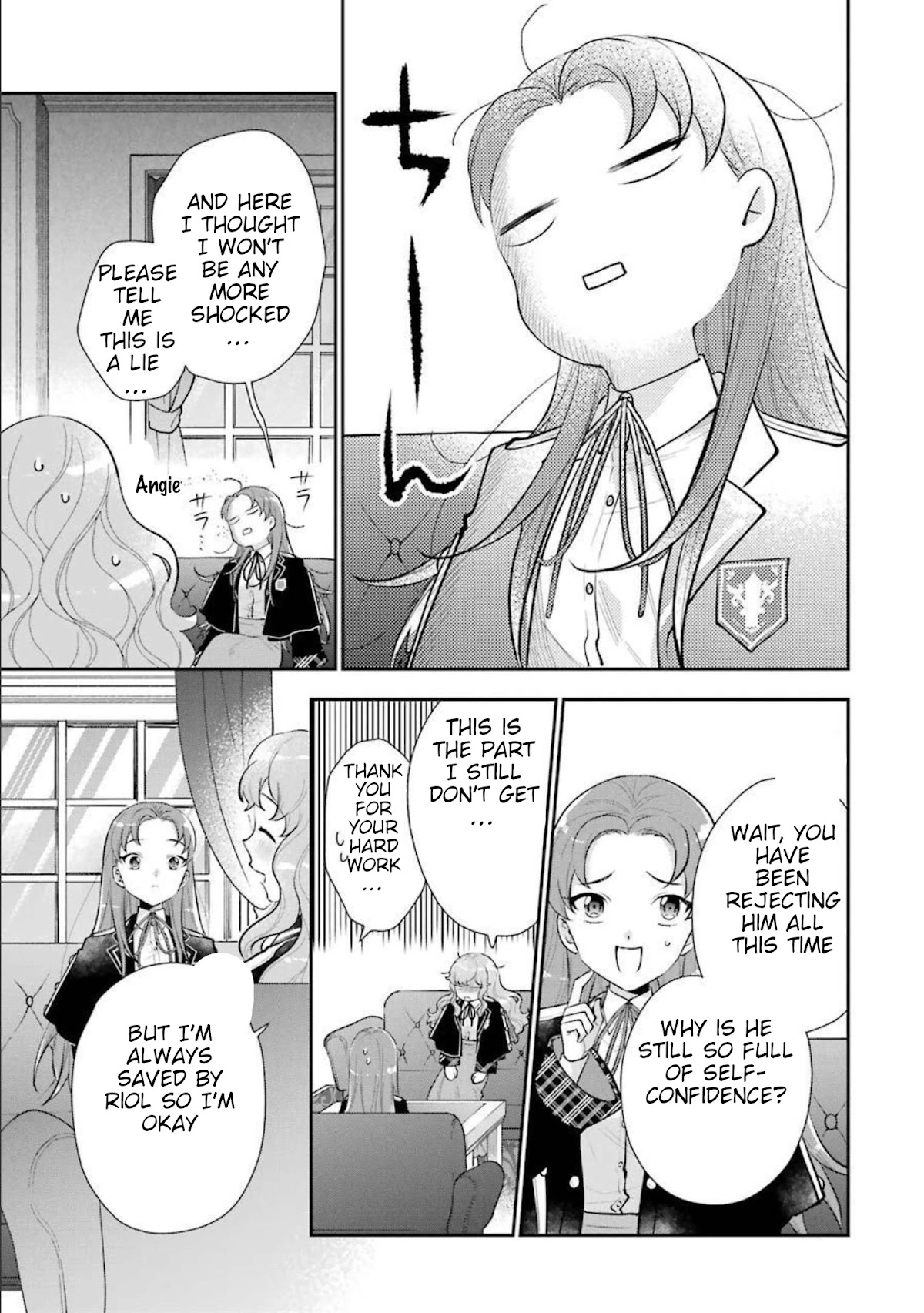 The Noble Girl With a Crush on a Plain and Studious Guy Finds the Arrogant Prince to Be a Nuisance Chapter 7 page 39 - Chapter 7: The day-dreaming Angelica