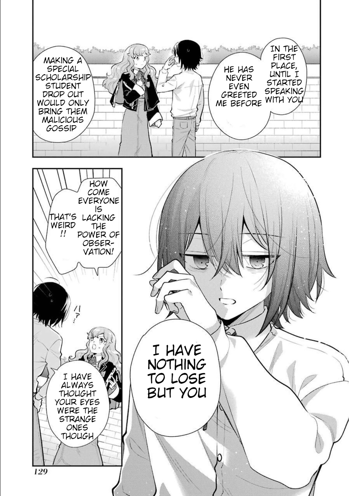 The Noble Girl With a Crush on a Plain and Studious Guy Finds the Arrogant Prince to Be a Nuisance Chapter 7 page 43 - Chapter 7: The day-dreaming Angelica