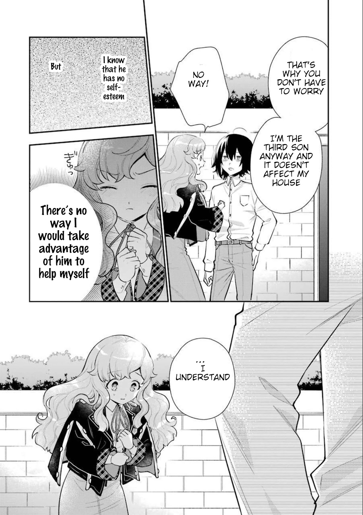The Noble Girl With a Crush on a Plain and Studious Guy Finds the Arrogant Prince to Be a Nuisance Chapter 7 page 44 - Chapter 7: The day-dreaming Angelica