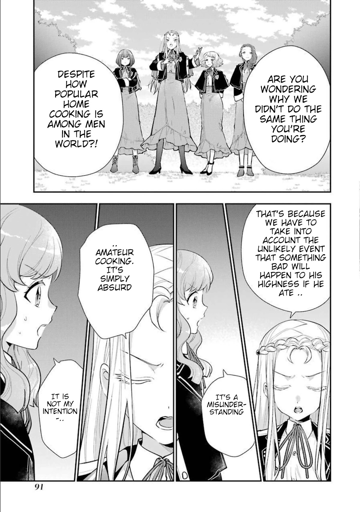 The Noble Girl With a Crush on a Plain and Studious Guy Finds the Arrogant Prince to Be a Nuisance Chapter 7 page 5 - Chapter 7: The day-dreaming Angelica