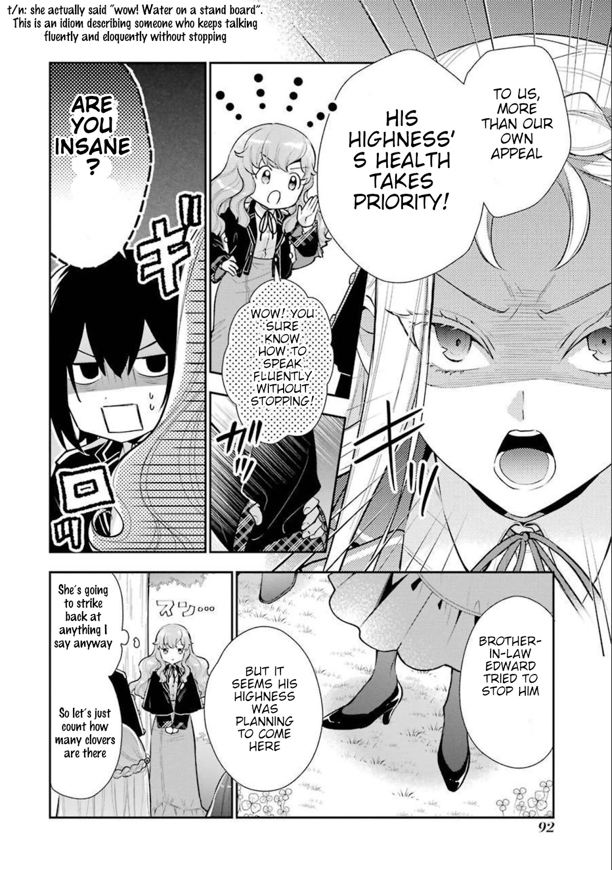 The Noble Girl With a Crush on a Plain and Studious Guy Finds the Arrogant Prince to Be a Nuisance Chapter 7 page 6 - Chapter 7: The day-dreaming Angelica