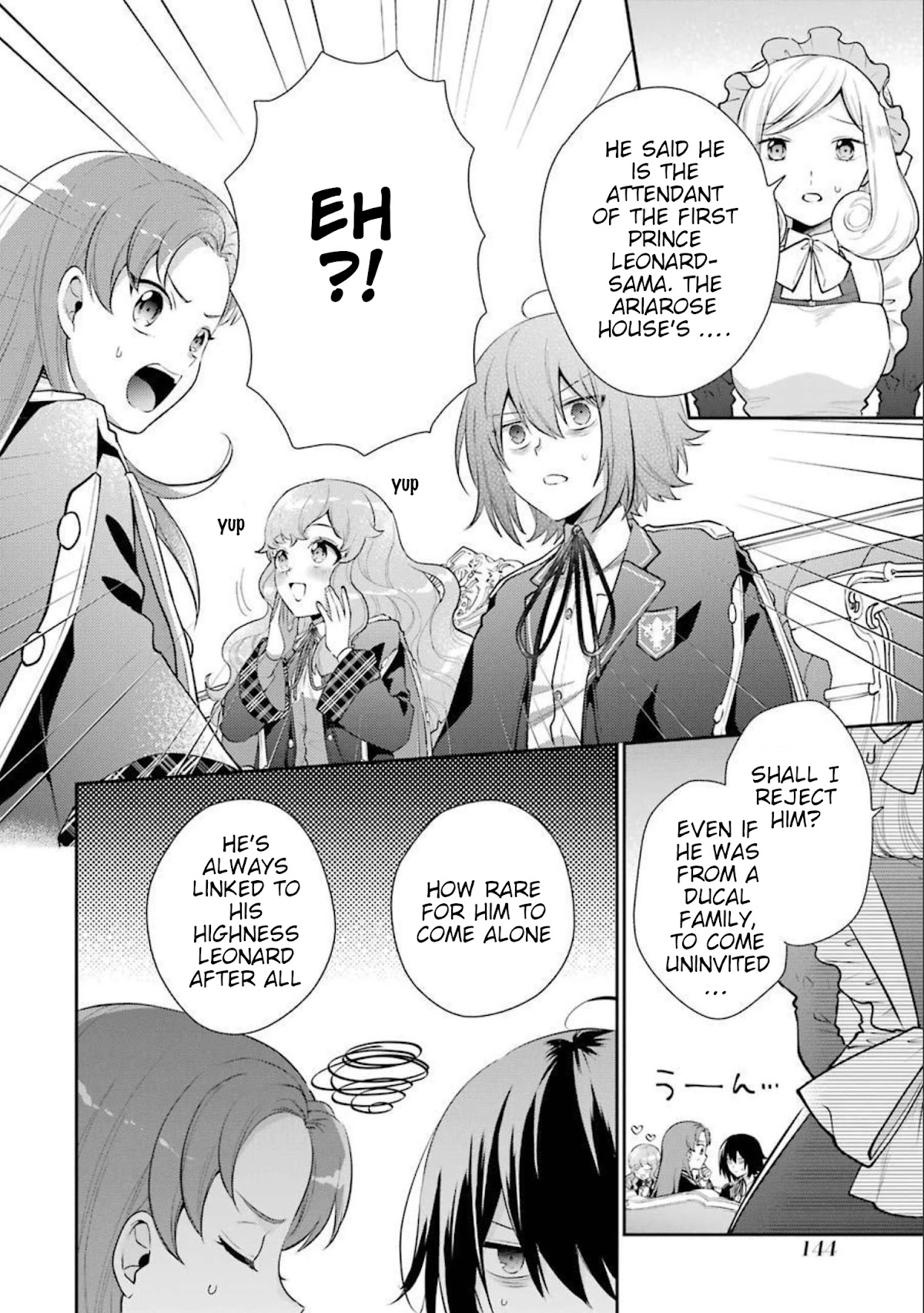 The Noble Girl With a Crush on a Plain and Studious Guy Finds the Arrogant Prince to Be a Nuisance Chapter 8 page 10 - Chapter 8: The ice step-brother’s warning
