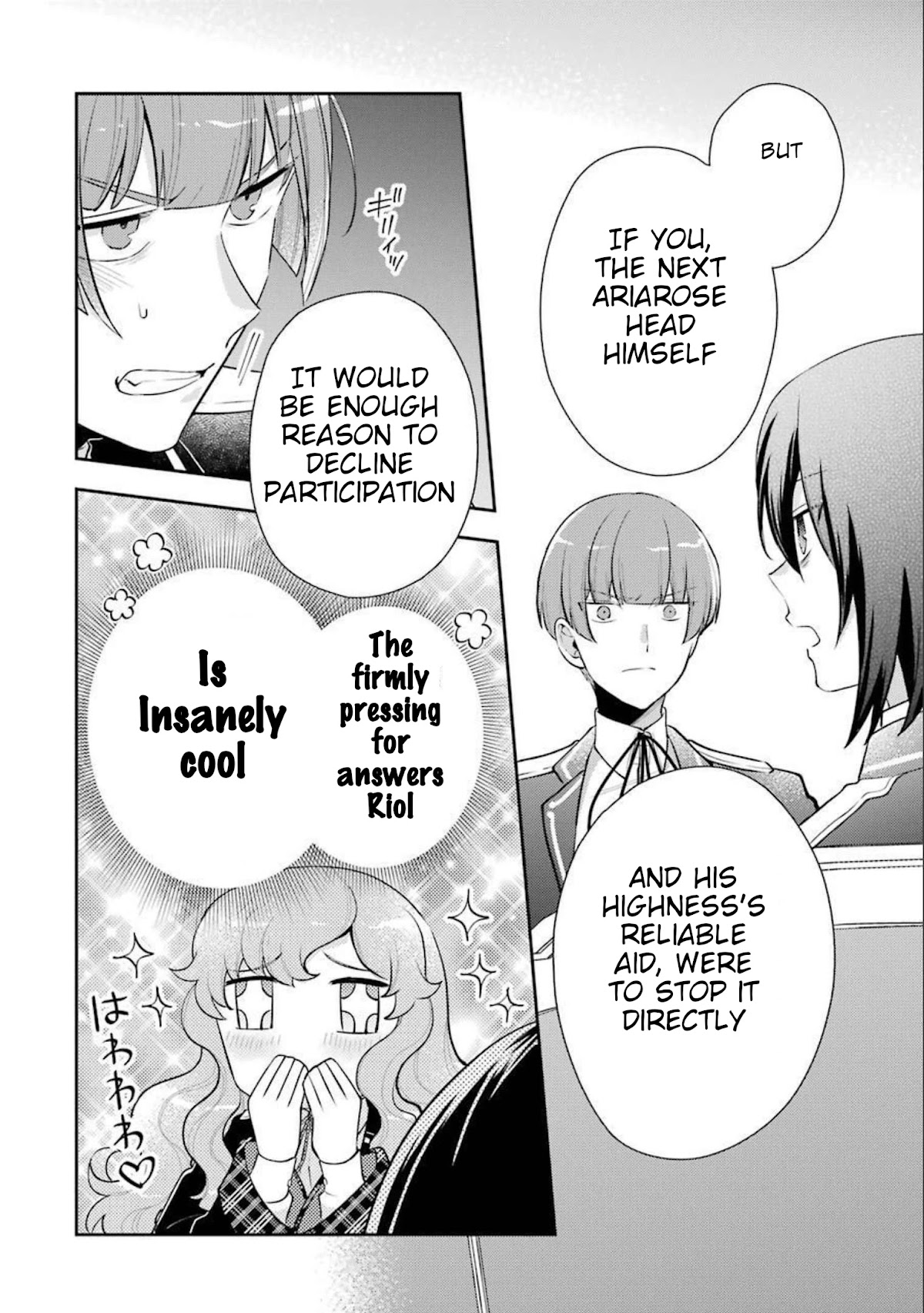 The Noble Girl With a Crush on a Plain and Studious Guy Finds the Arrogant Prince to Be a Nuisance Chapter 8 page 20 - Chapter 8: The ice step-brother’s warning