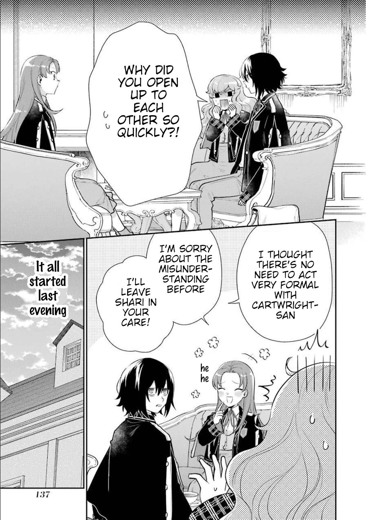 The Noble Girl With a Crush on a Plain and Studious Guy Finds the Arrogant Prince to Be a Nuisance Chapter 8 page 3 - Chapter 8: The ice step-brother’s warning