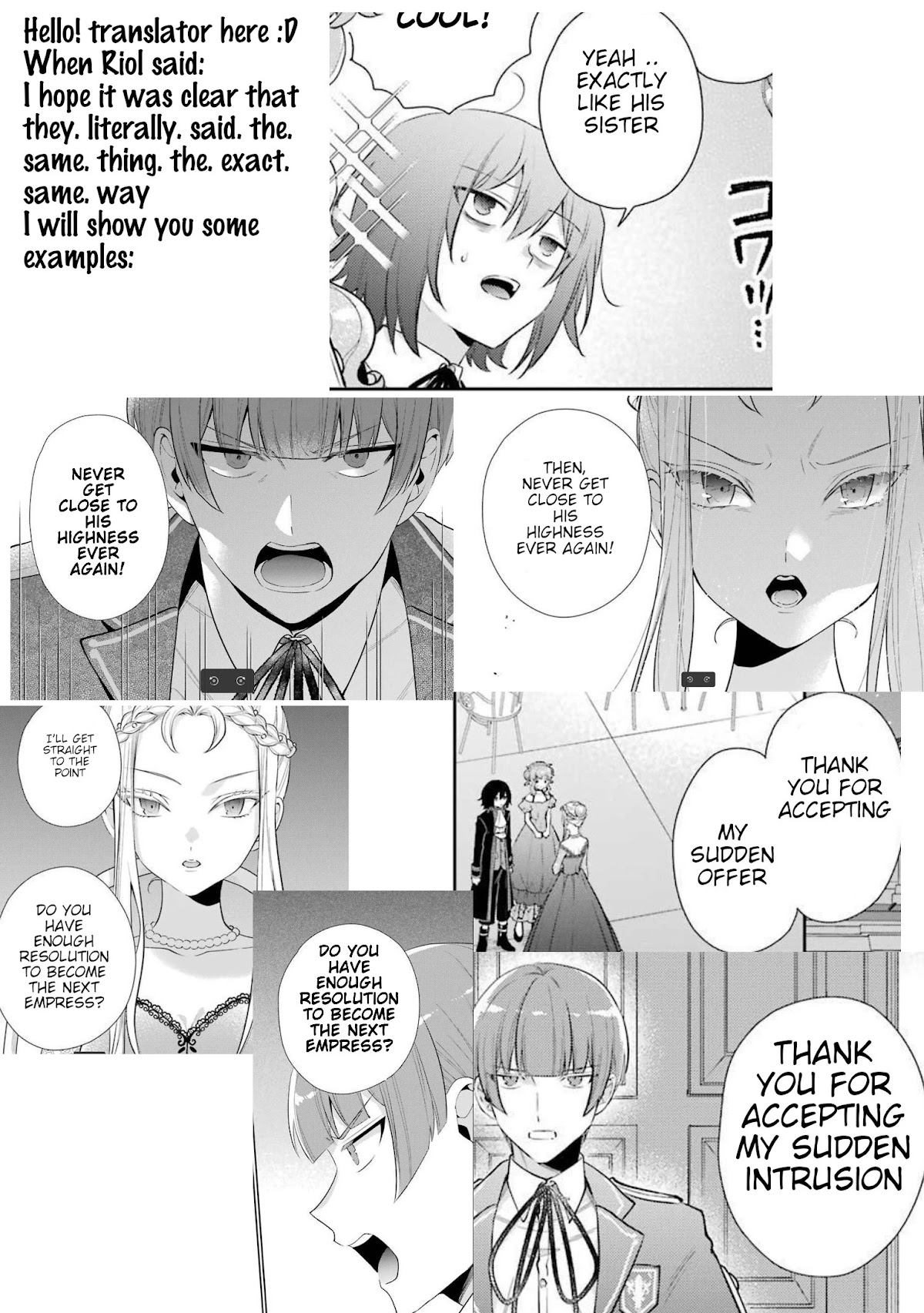 The Noble Girl With a Crush on a Plain and Studious Guy Finds the Arrogant Prince to Be a Nuisance Chapter 8 page 34 - Chapter 8: The ice step-brother’s warning