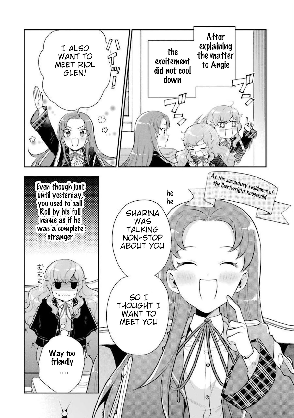 The Noble Girl With a Crush on a Plain and Studious Guy Finds the Arrogant Prince to Be a Nuisance Chapter 8 page 4 - Chapter 8: The ice step-brother’s warning
