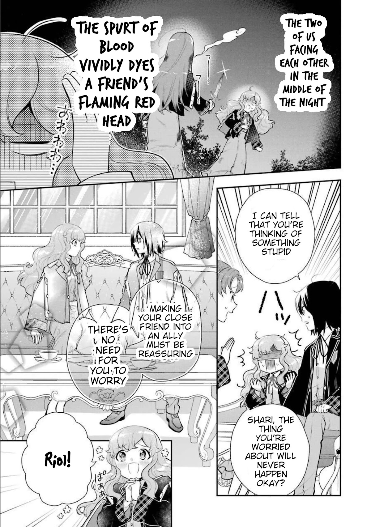The Noble Girl With a Crush on a Plain and Studious Guy Finds the Arrogant Prince to Be a Nuisance Chapter 8 page 7 - Chapter 8: The ice step-brother’s warning