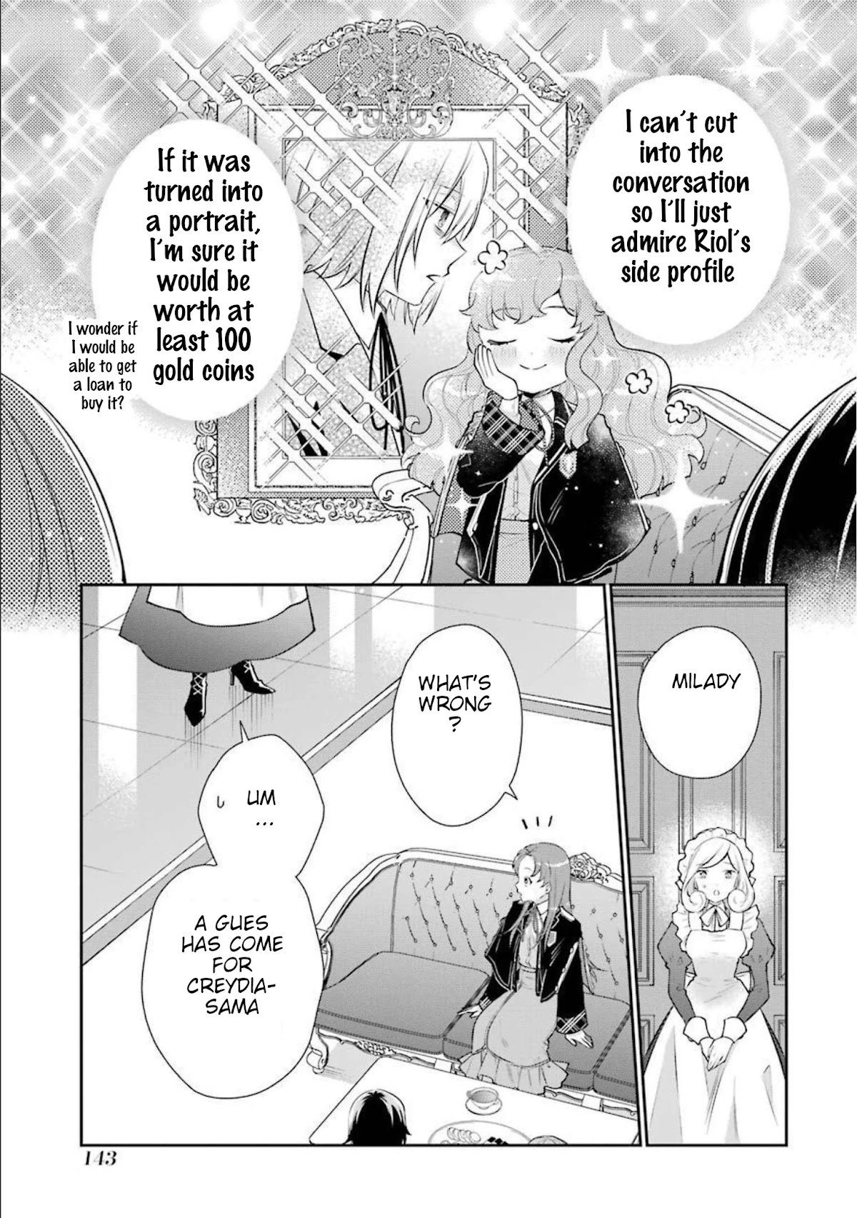 The Noble Girl With a Crush on a Plain and Studious Guy Finds the Arrogant Prince to Be a Nuisance Chapter 8 page 9 - Chapter 8: The ice step-brother’s warning