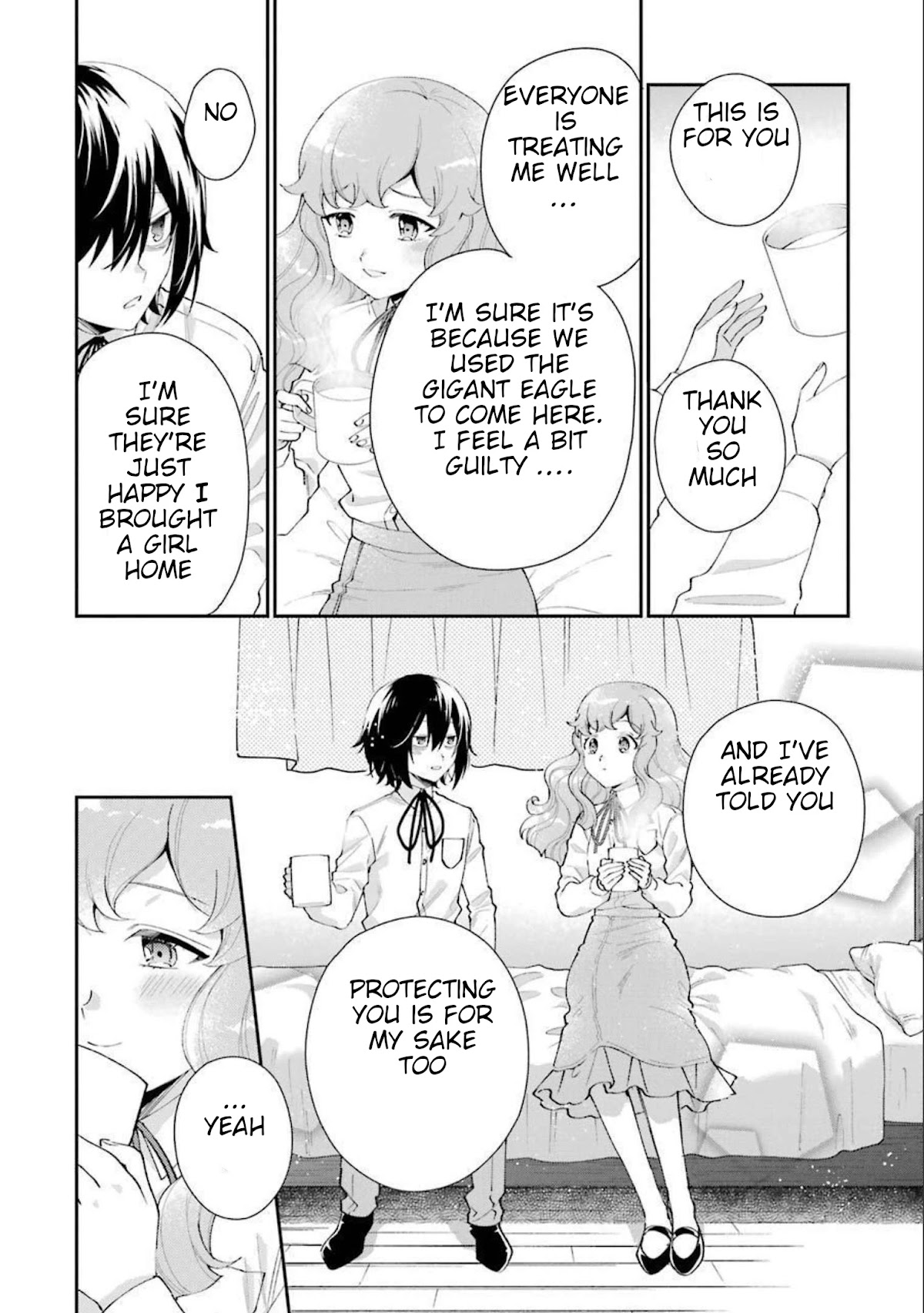 The Noble Girl With a Crush on a Plain and Studious Guy Finds the Arrogant Prince to Be a Nuisance Chapter 9 page 23 - Chapter 9: The (pretend) Honeymoon