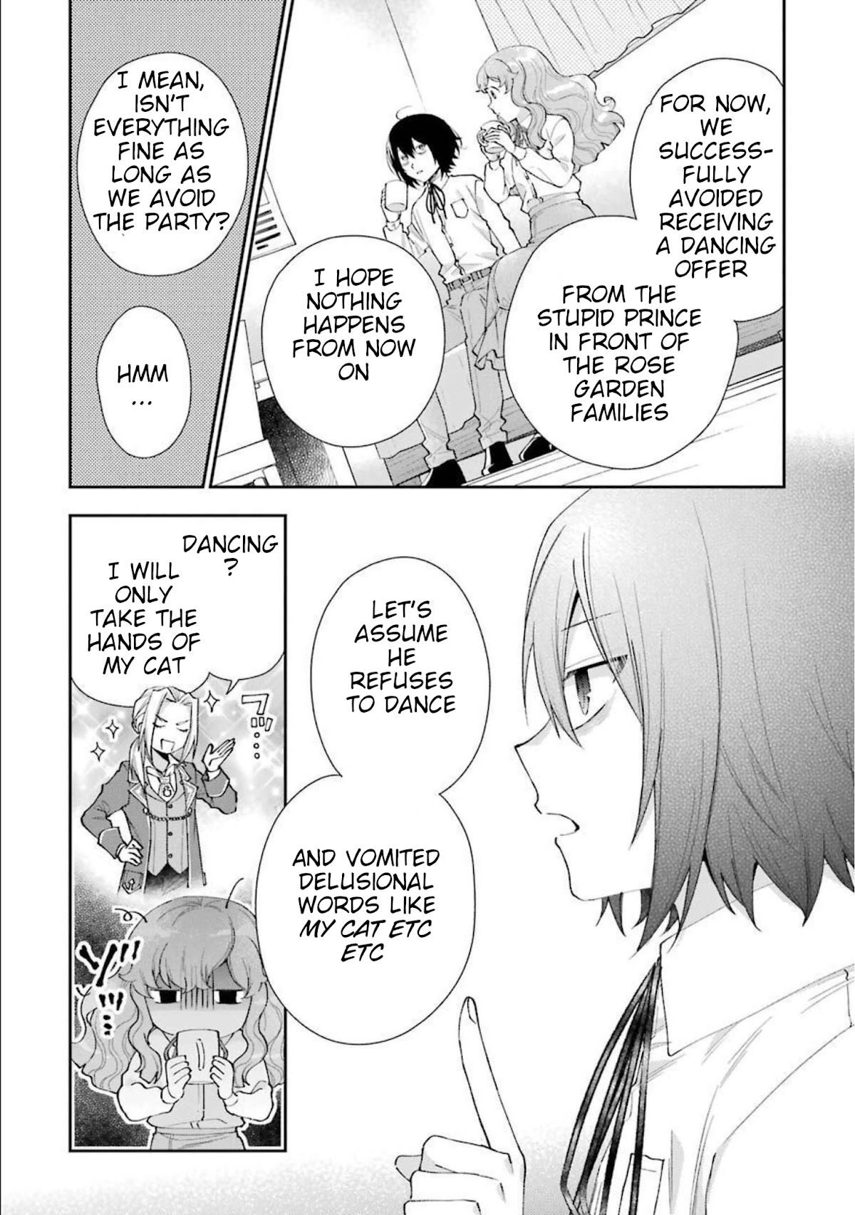 The Noble Girl With a Crush on a Plain and Studious Guy Finds the Arrogant Prince to Be a Nuisance Chapter 9 page 24 - Chapter 9: The (pretend) Honeymoon