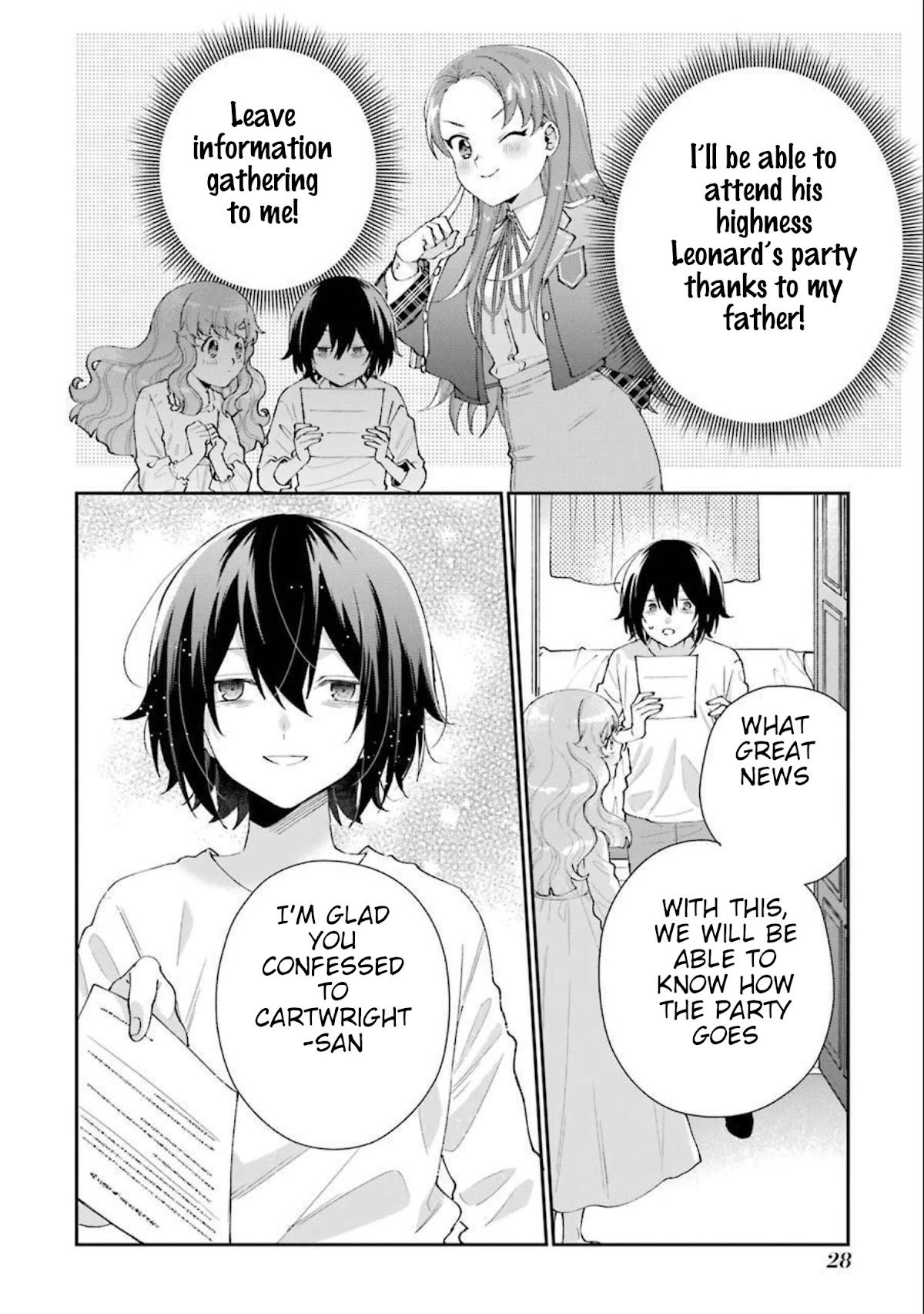 The Noble Girl With a Crush on a Plain and Studious Guy Finds the Arrogant Prince to Be a Nuisance Chapter 9 page 29 - Chapter 9: The (pretend) Honeymoon