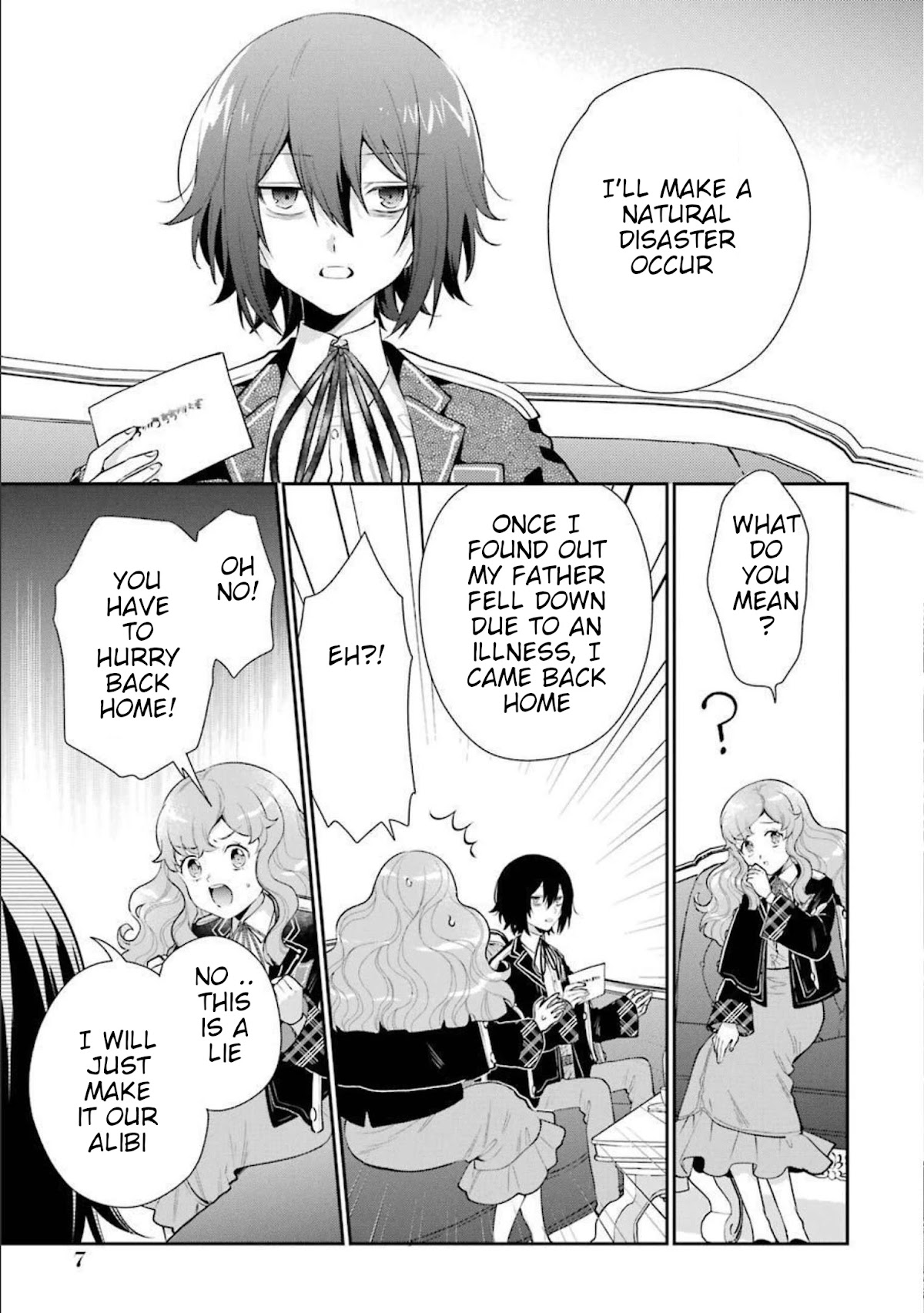 The Noble Girl With a Crush on a Plain and Studious Guy Finds the Arrogant Prince to Be a Nuisance Chapter 9 page 8 - Chapter 9: The (pretend) Honeymoon